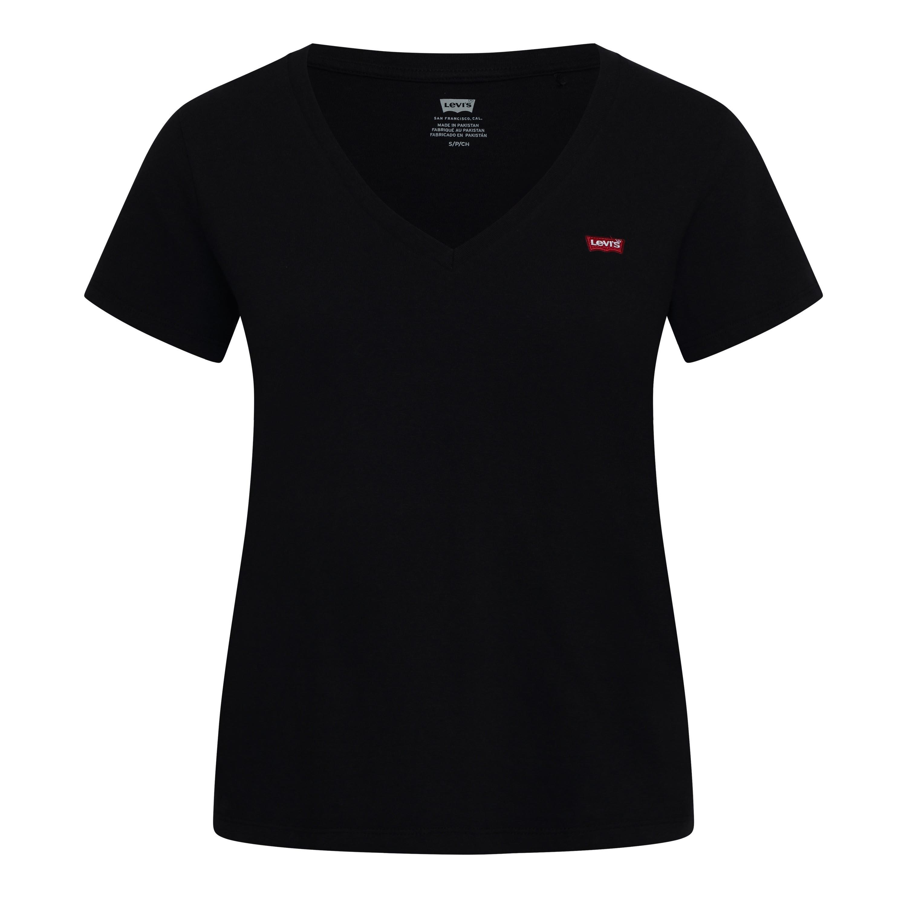 Anthracite Ni - Levis - Levis Perfect Slub Vneck Anthracite - 1