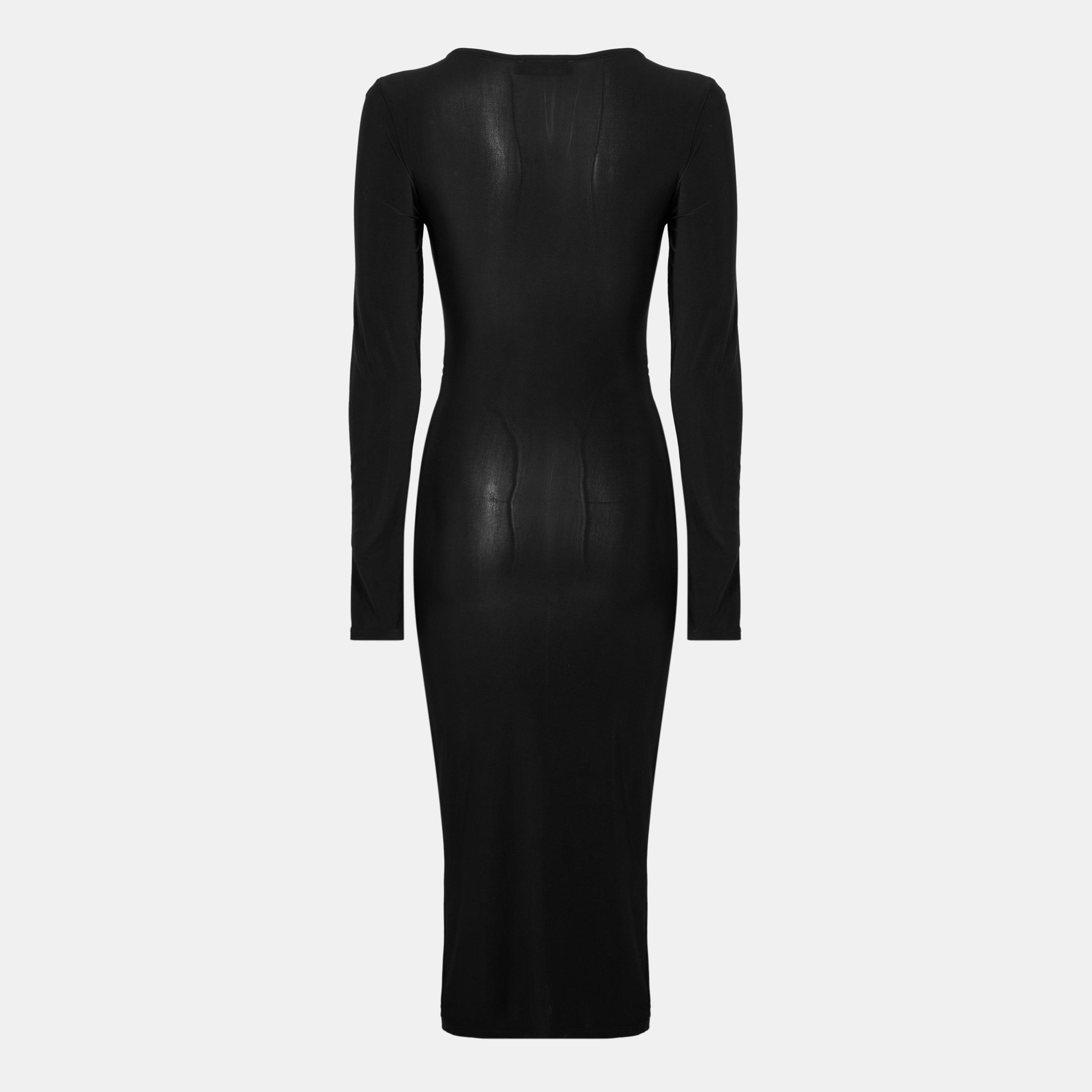 Schwarz - I Saw It First - Women's ISIF Midi Bodycon Dress - 2