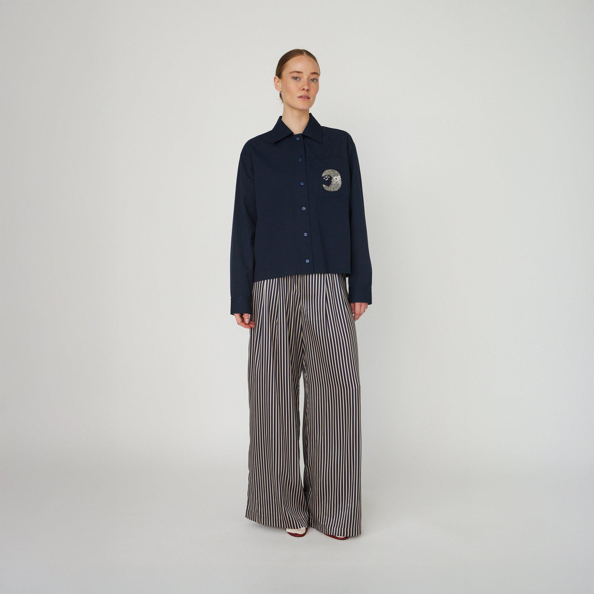 395 Navy - Stella Nova - Stella  Moon Shirt Ld61 - 3