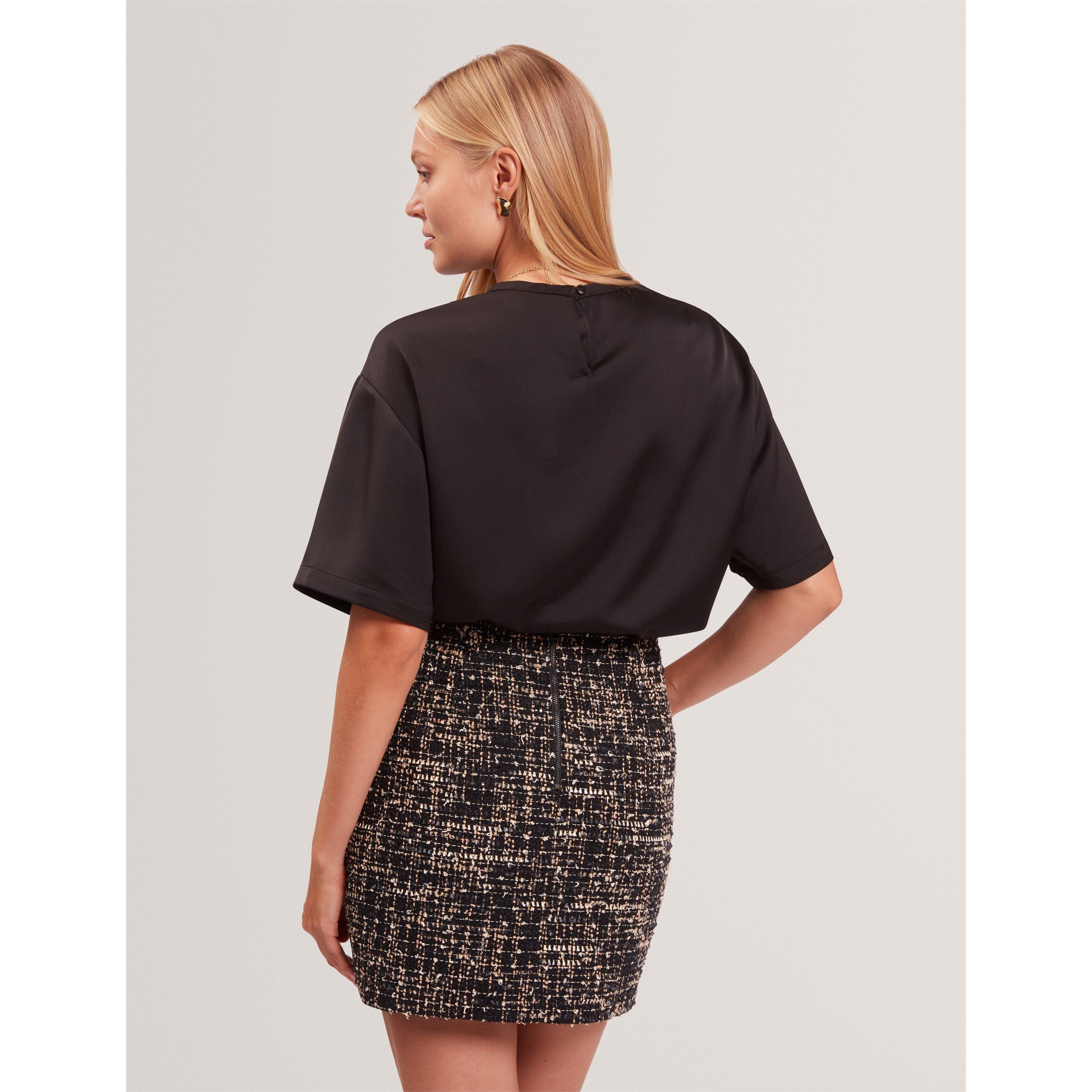 Black - Ted Baker - Ted Satin SS Tee Ld71 - 4