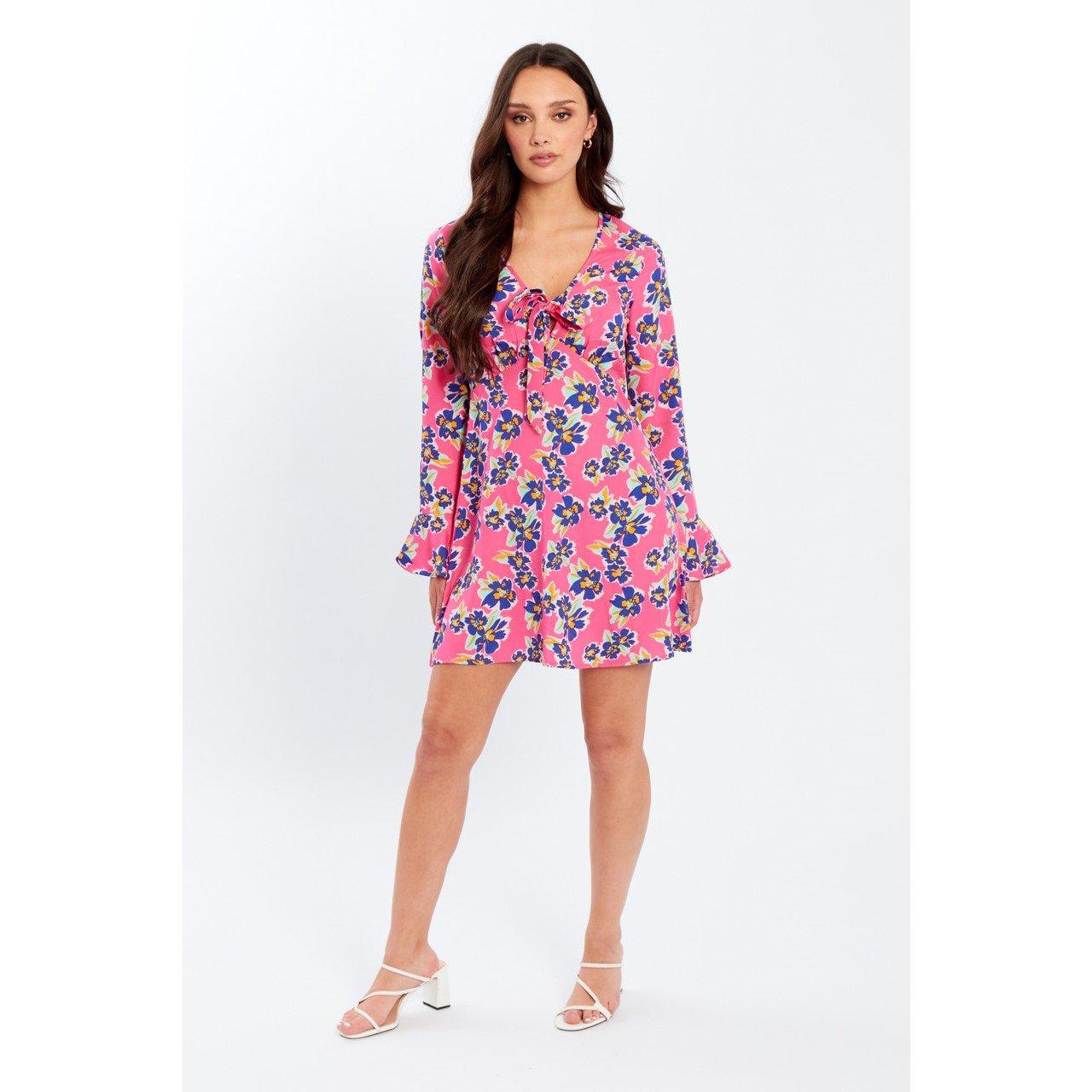 Wednesday Girls  Wednesday Smock Dress - Pink - 8 (XS)