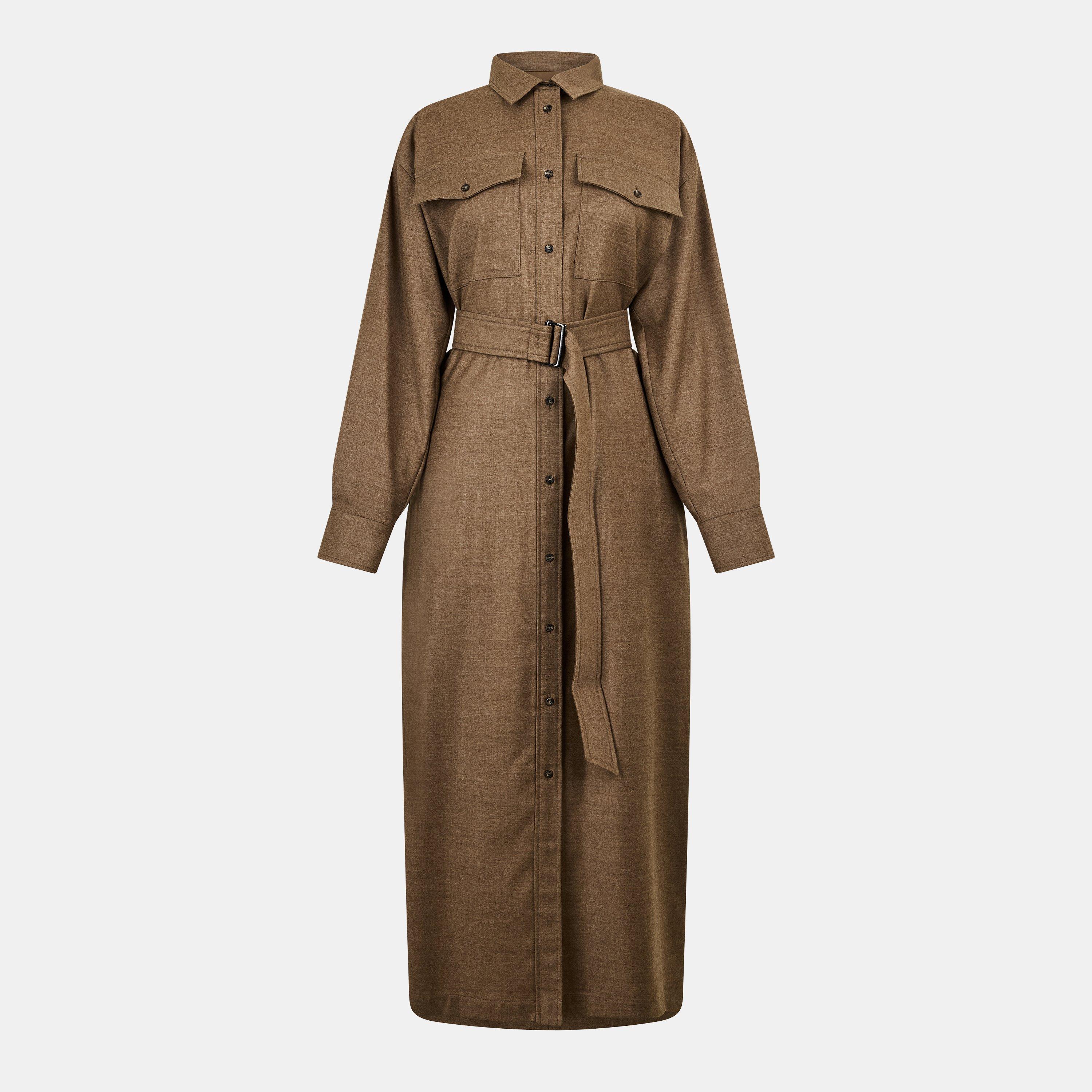 Hazelnut - Weekend Max Mara - Women's Stemma Long Maxi Dress - 1