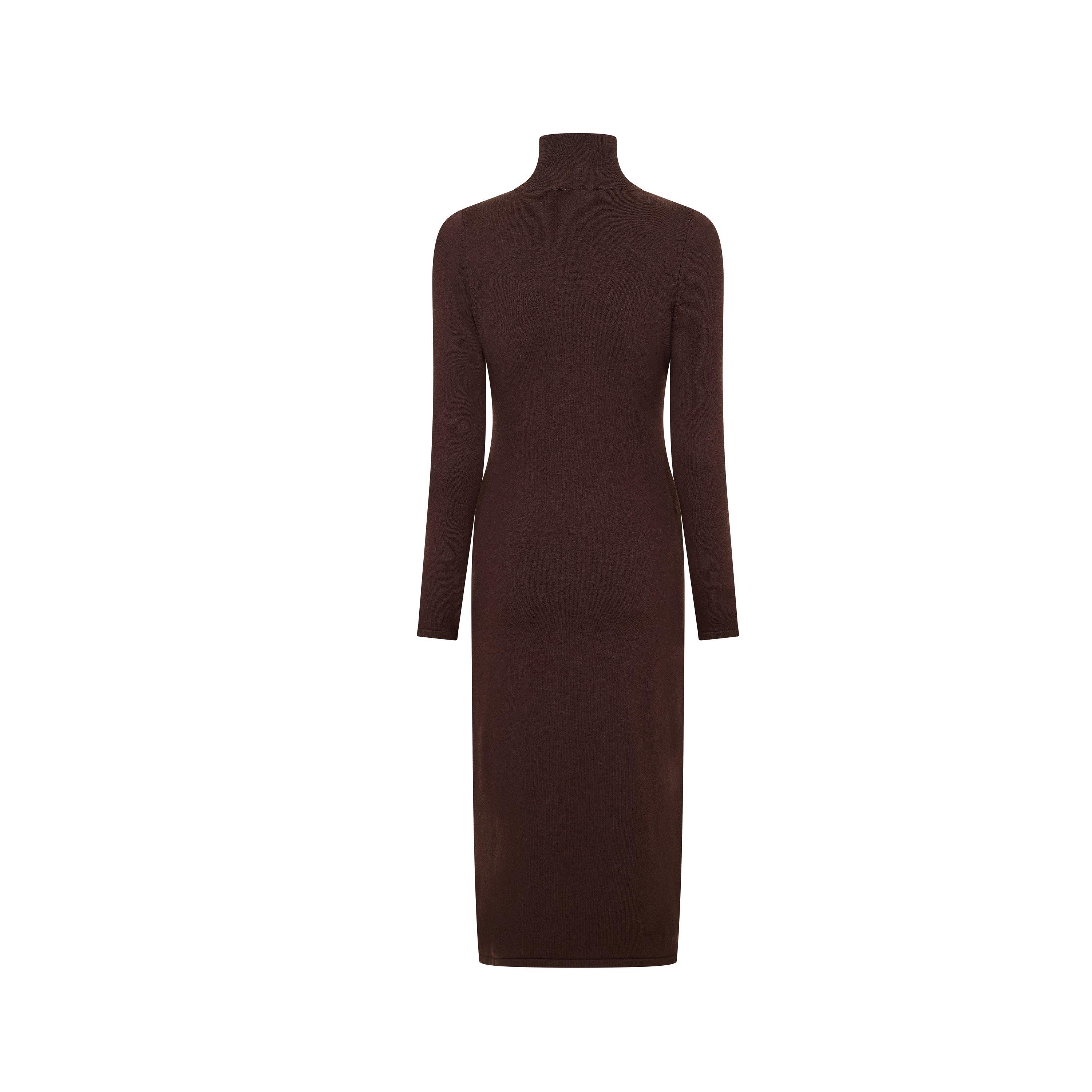 Chocolate - Weekend Max Mara - Women's Maxi Dress - 2