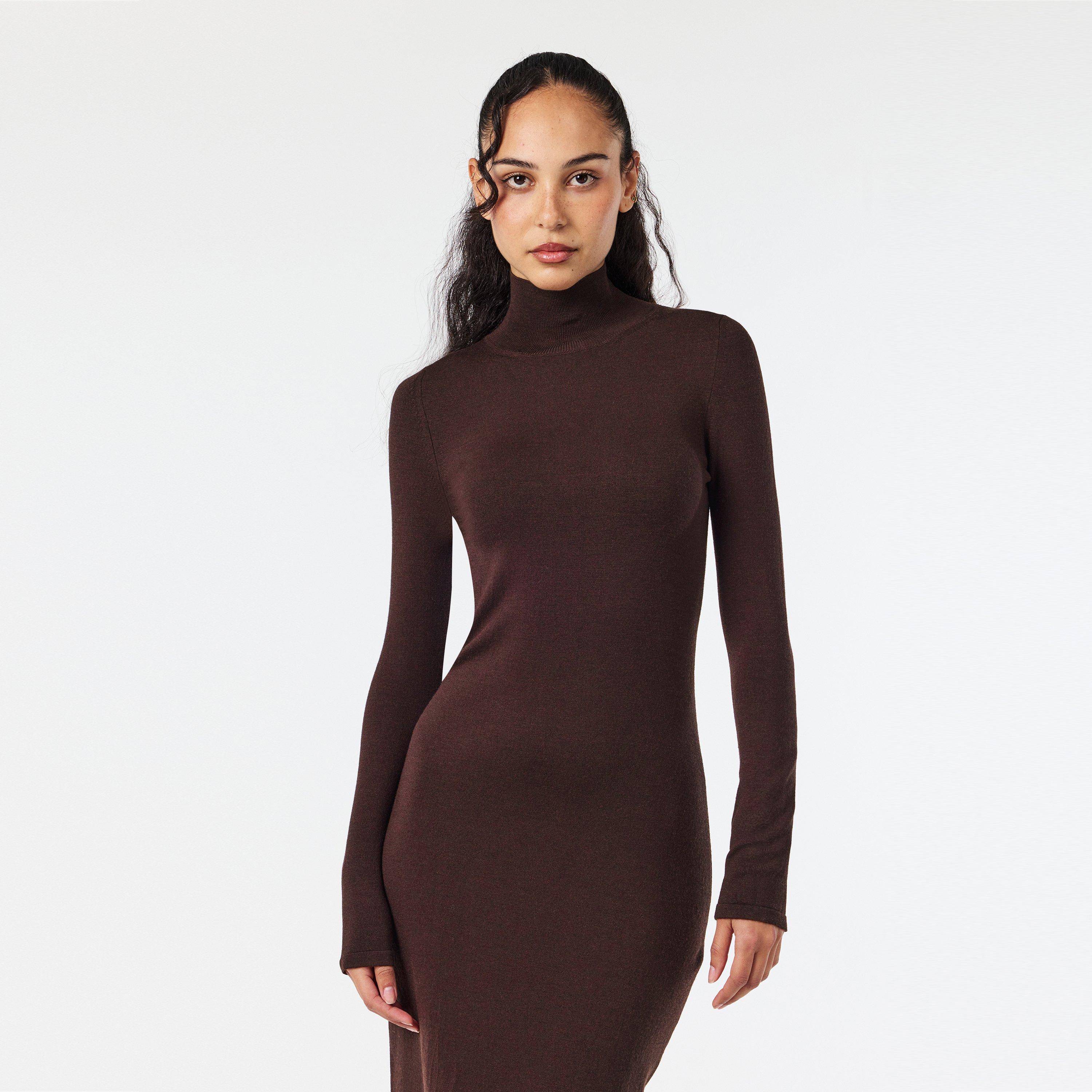 Chocolate - Weekend Max Mara - Women's Maxi Dress - 3