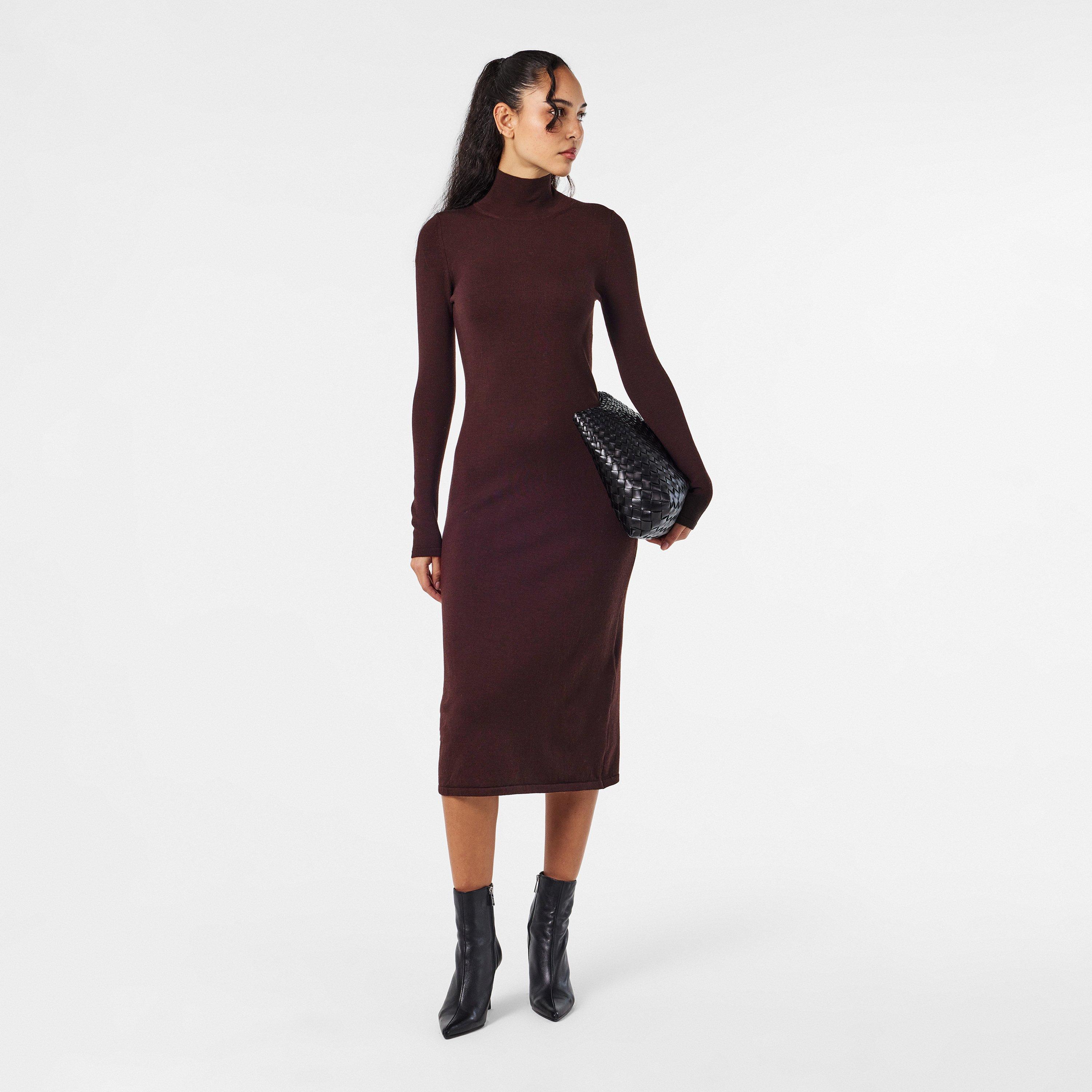 Chocolate - Weekend Max Mara - Women's Maxi Dress - 6