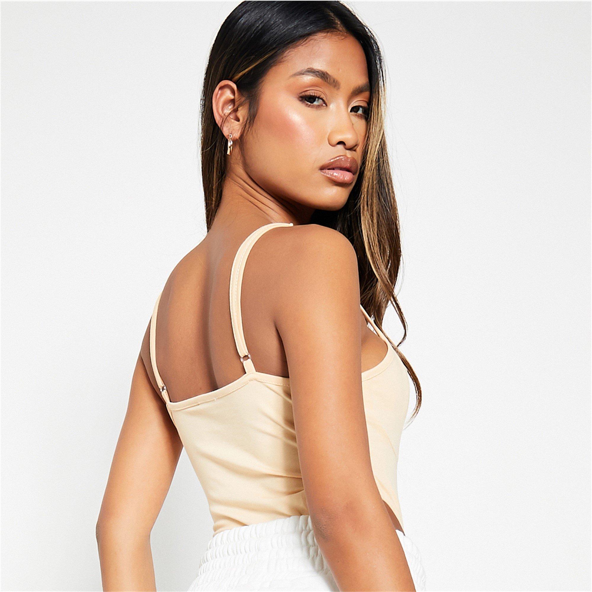 Pierre - I Saw It First - ISAWITFIRST Cotton Elastane Corset Detail High Leg Bodysuit - 3