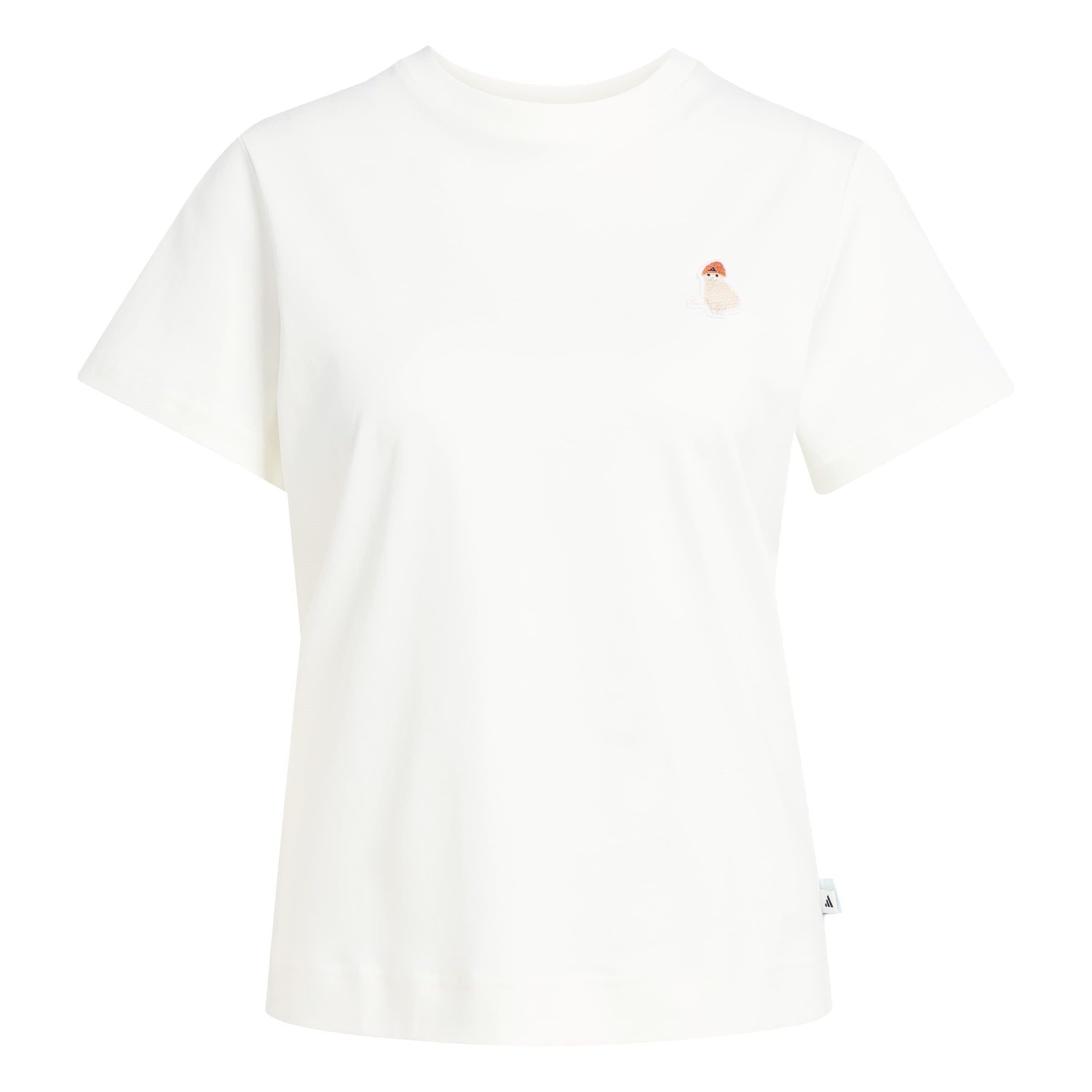Off White - adidas - Cat Patch Womens Graphic T-Shirt - 1
