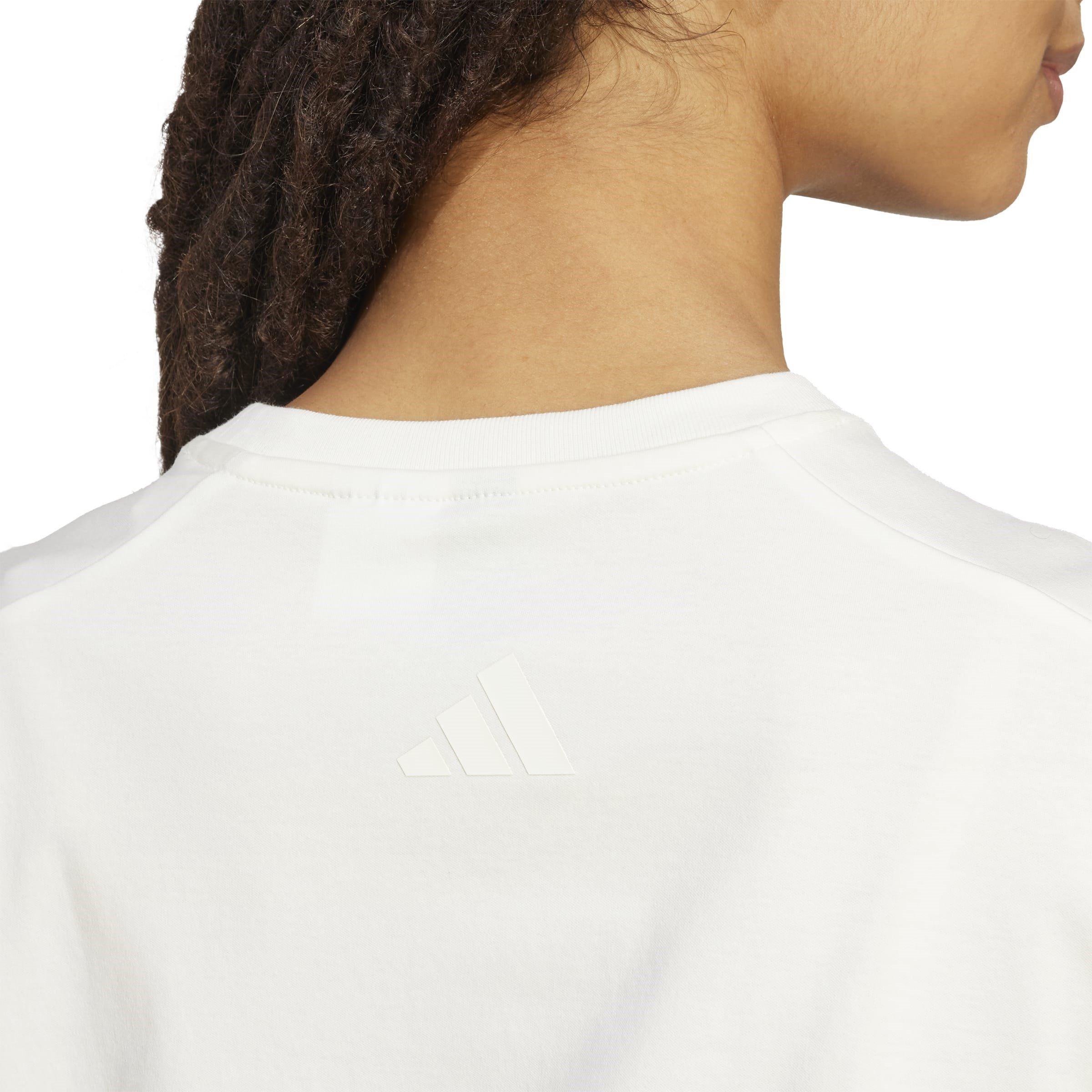 Off White - adidas - Cat Patch Womens Graphic T-Shirt - 4