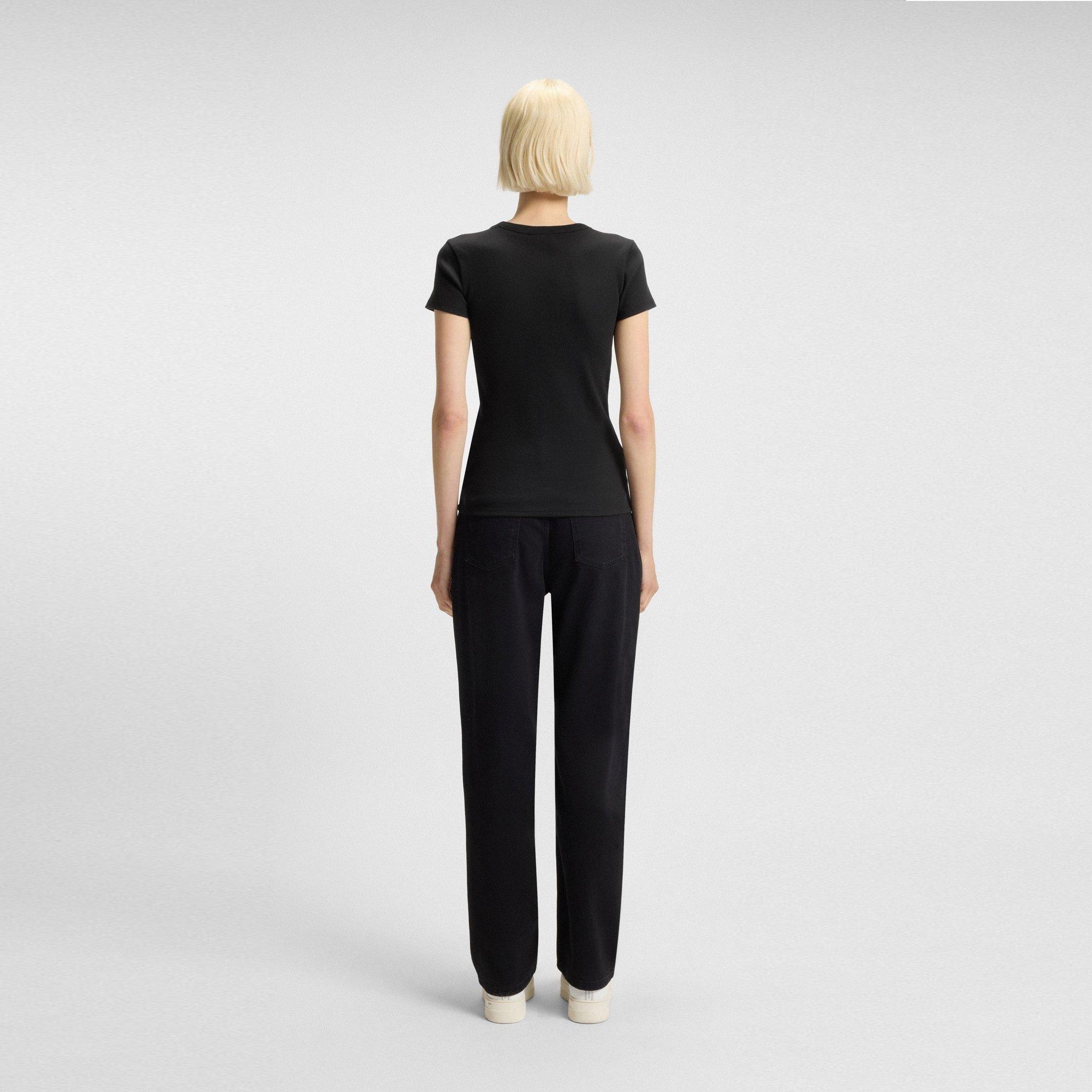 Black - Hugo - Hugo Easy Tee B 10257055 01 - 3