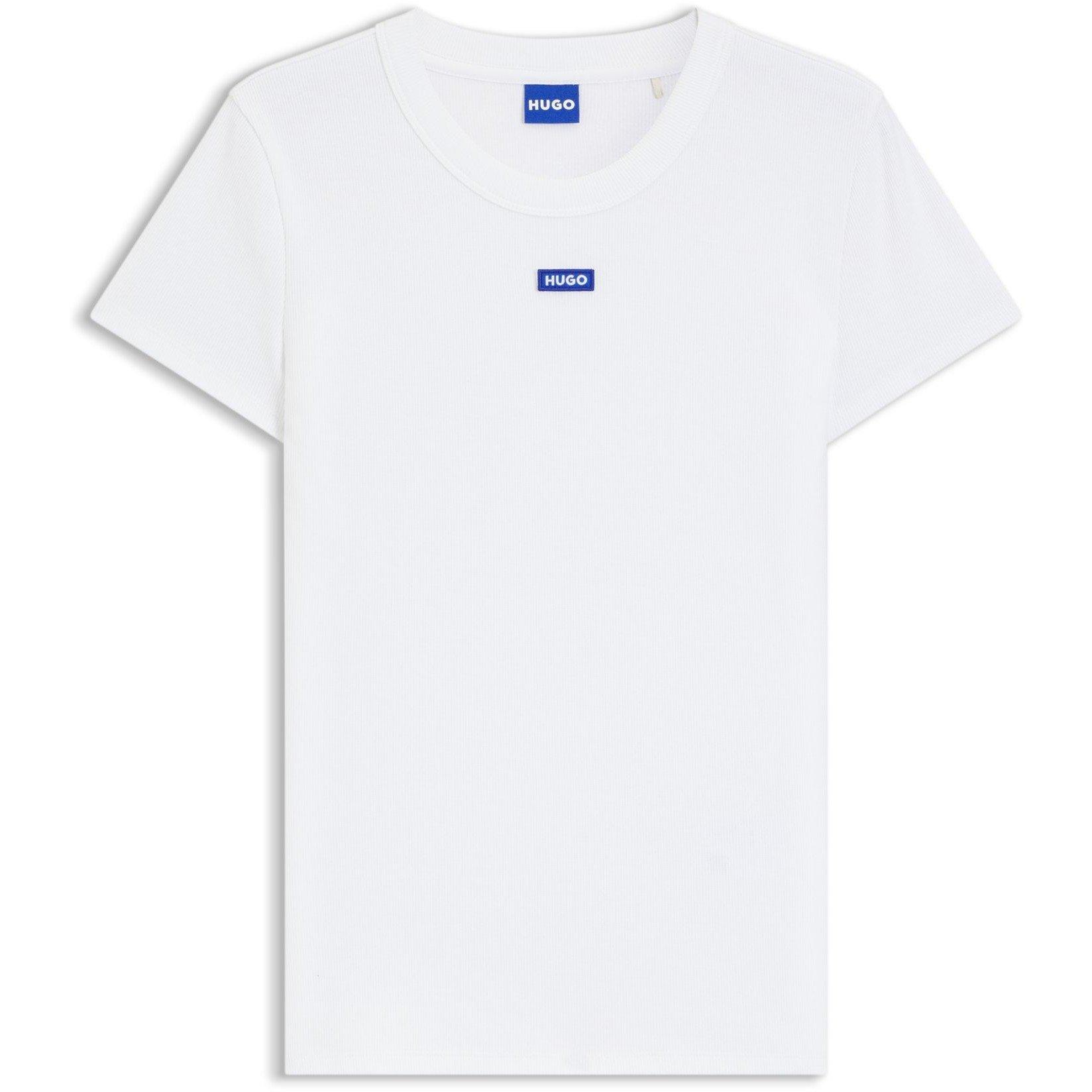 Hugo Women's Easy Tee B 10257055 01 - White - 12 (L)