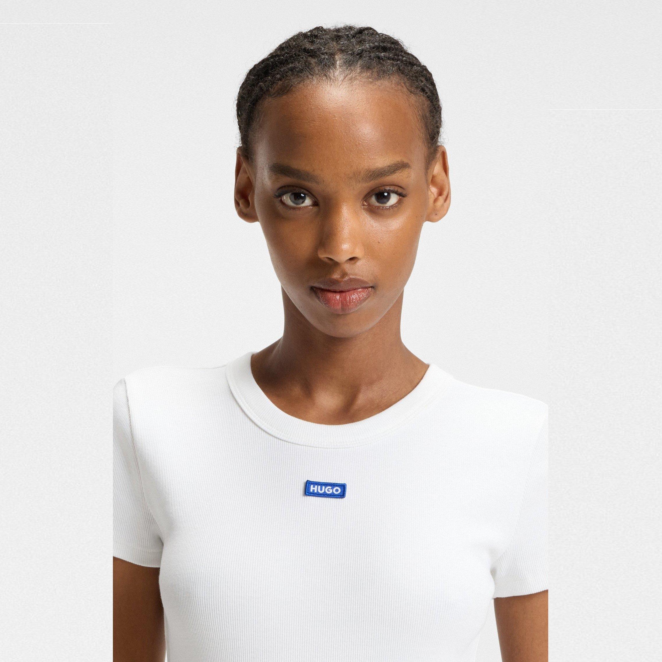 White - Hugo - Hugo Easy Tee B 10257055 01 - 4