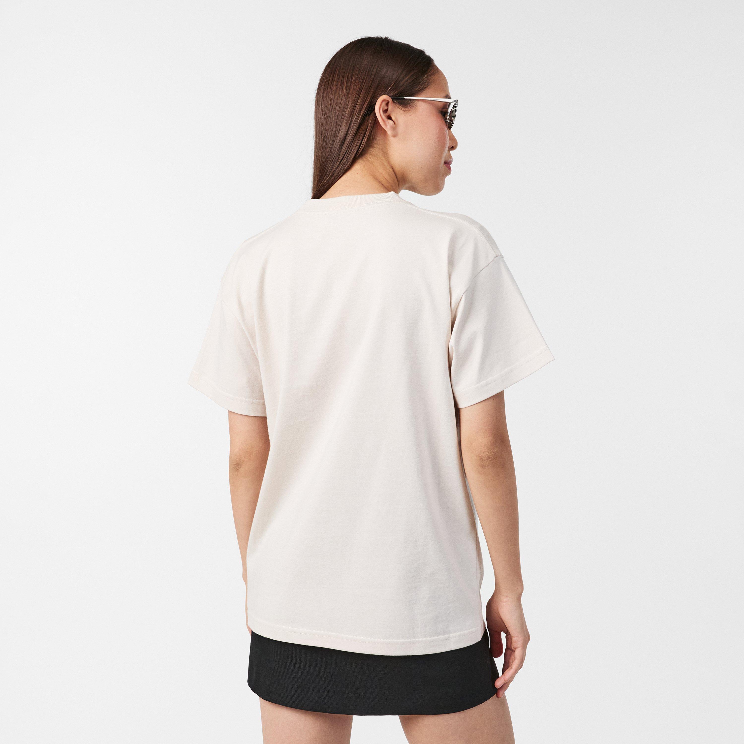 Chalky/Black - Balenciaga - Women's Regular Fit T-Shirt - 4