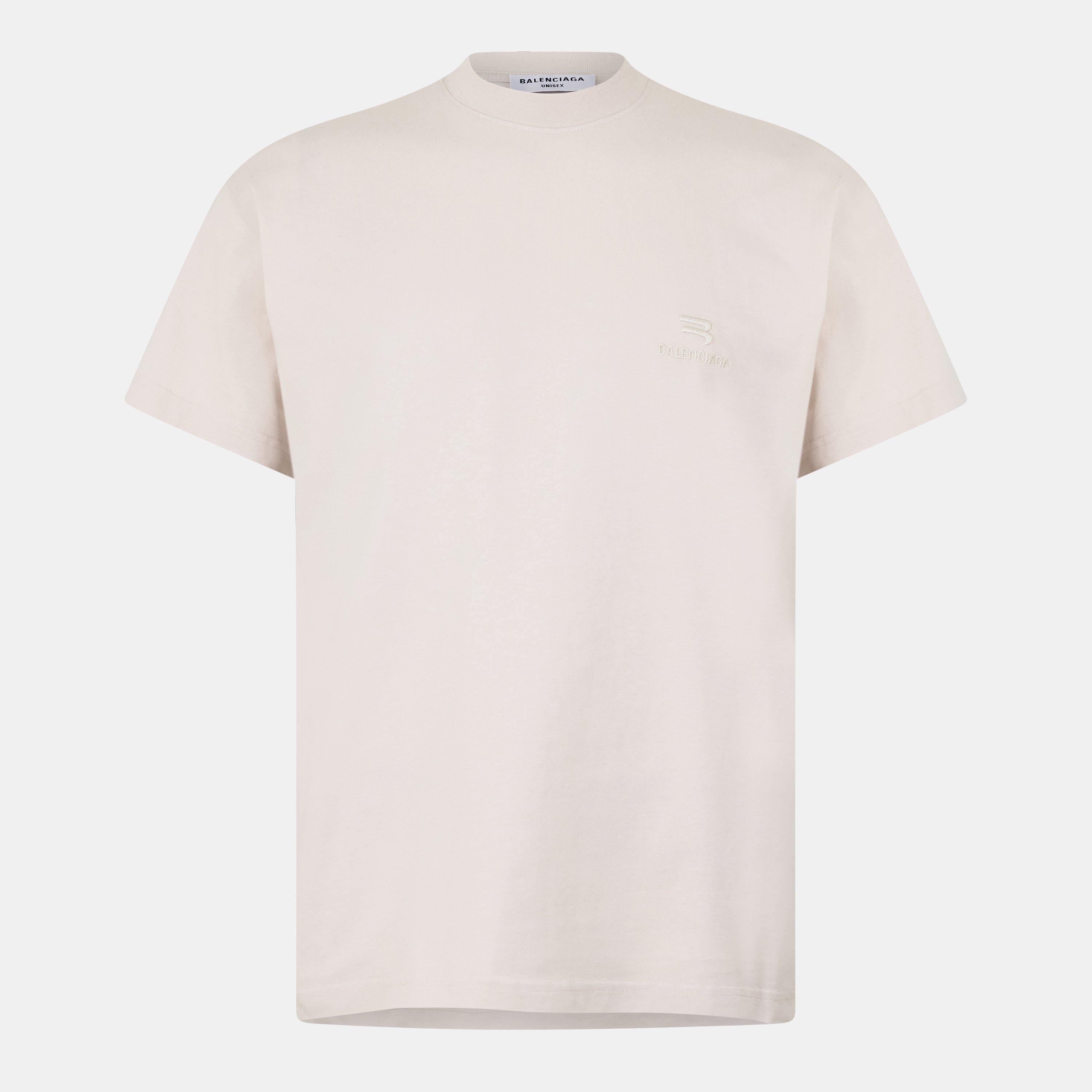 Chalky Whi - Balenciaga - Women's Regular Fit T-Shirt - 1