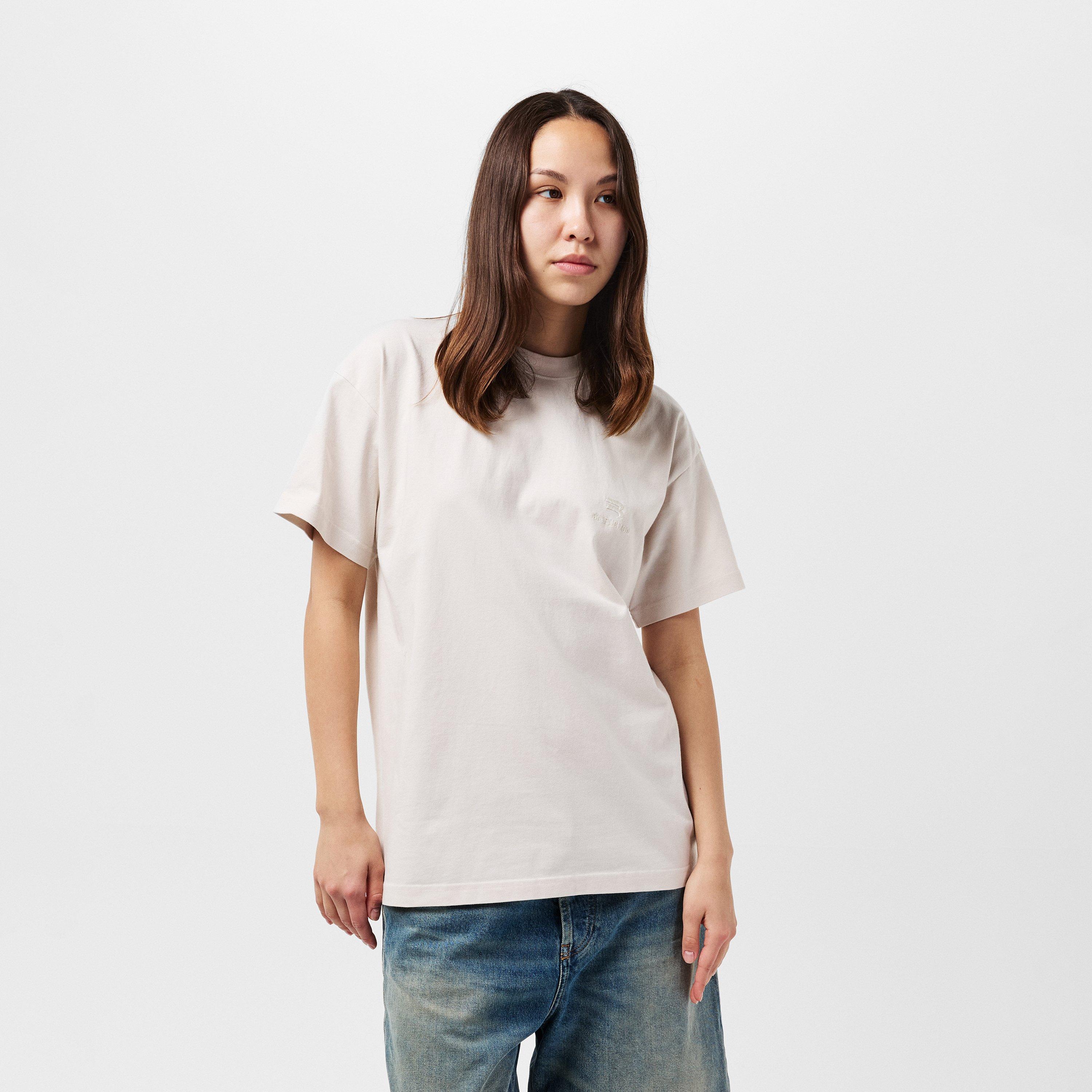 Chalky Whi - Balenciaga - Women's Regular Fit T-Shirt - 3
