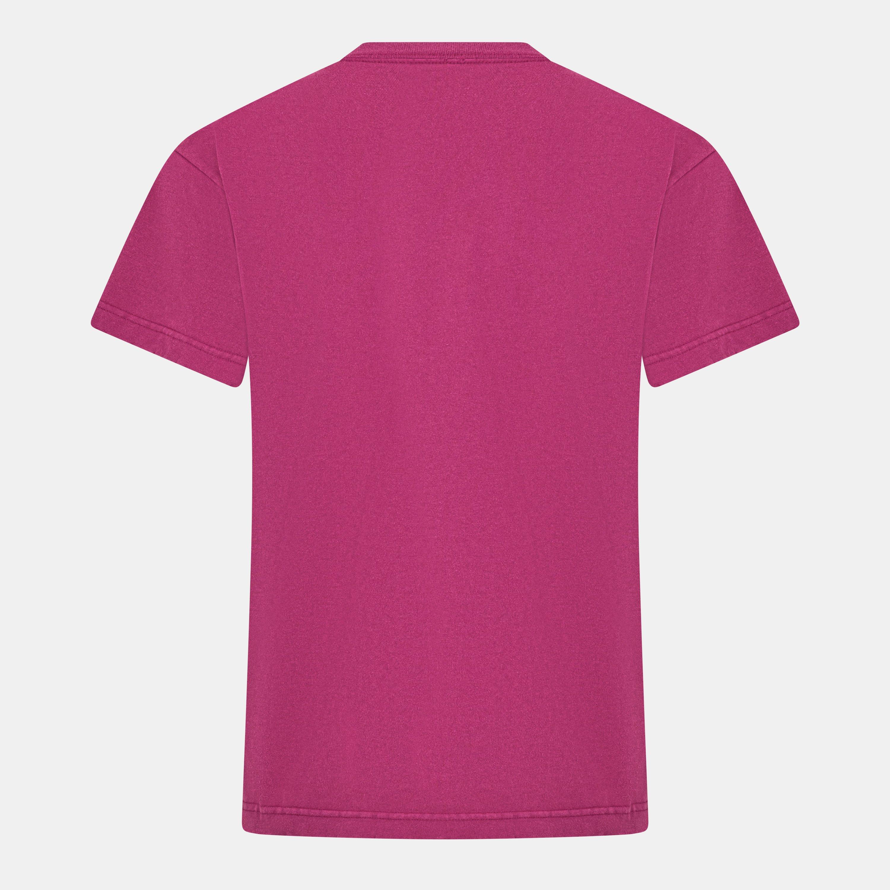 Fuchsia/Blue - Balenciaga - Logo T-Shirt - 2