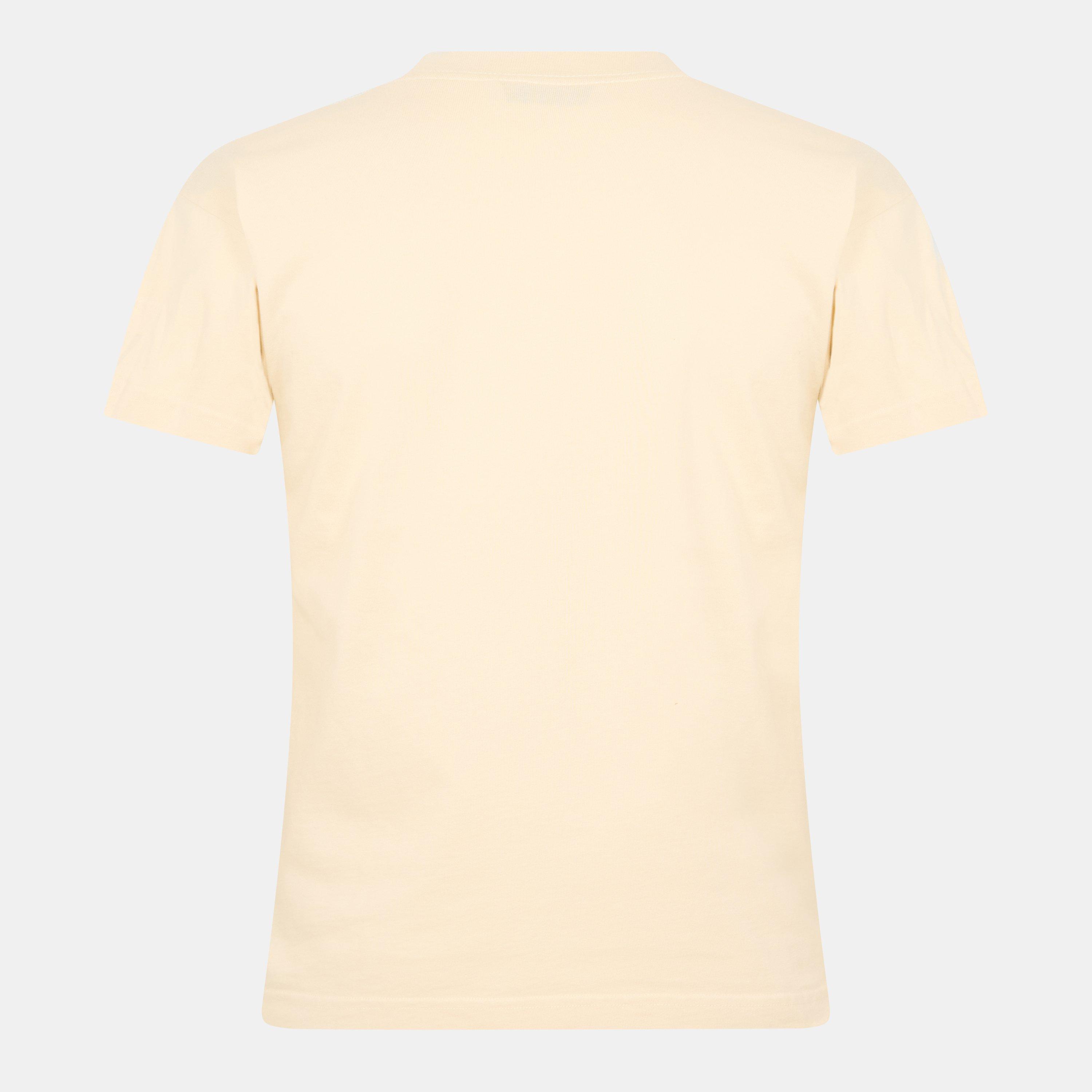Cream/Black - Balenciaga - Women's T-Shirt - 2
