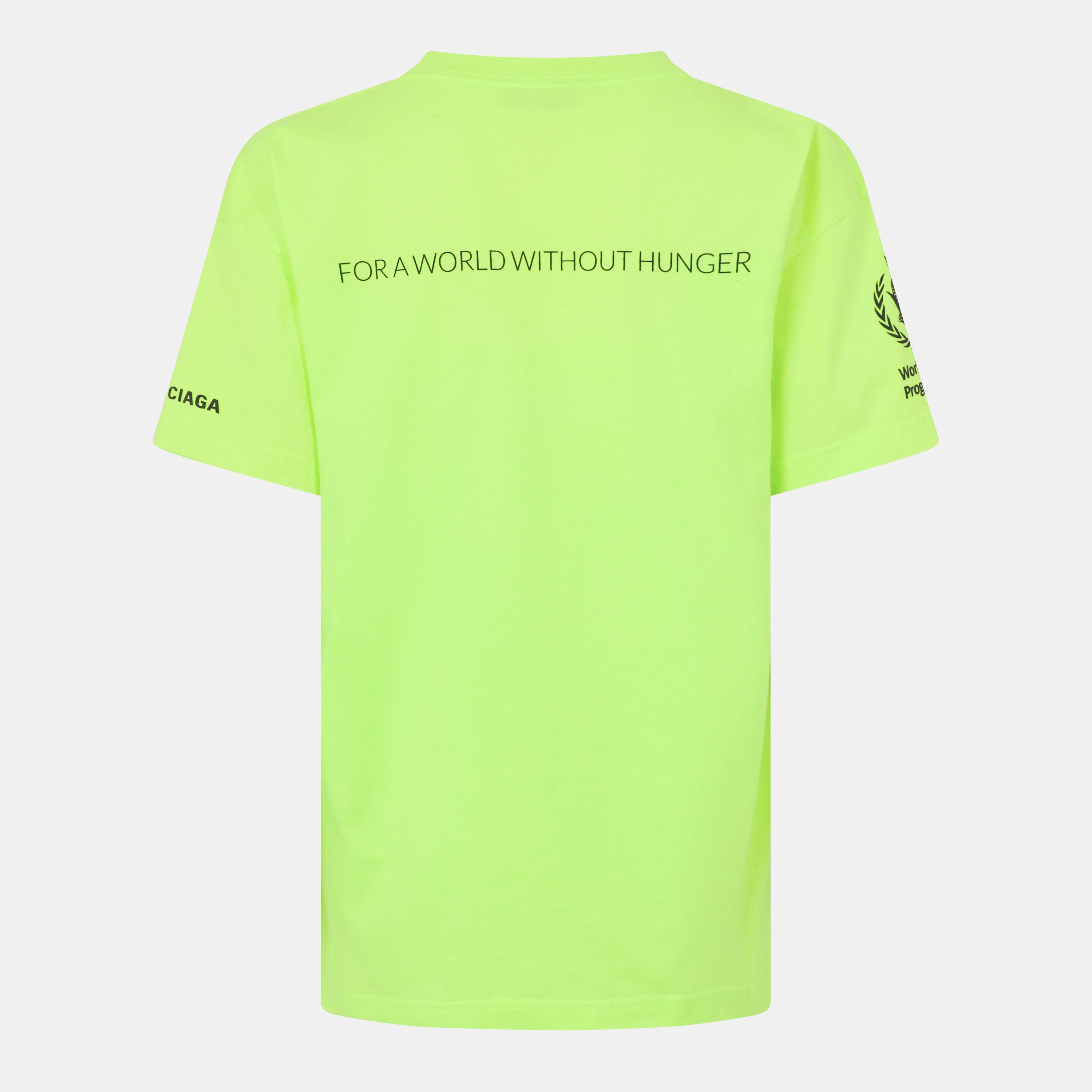 Yellow/Black - Balenciaga - World Food Programme T-Shirt - 2