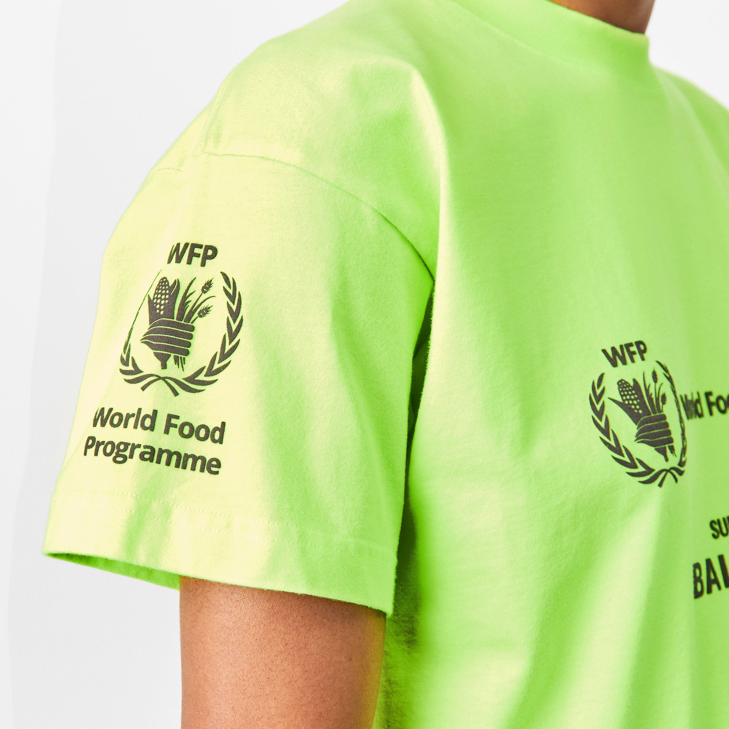 Balenciaga World Food Programme T-Shirt | Flannels