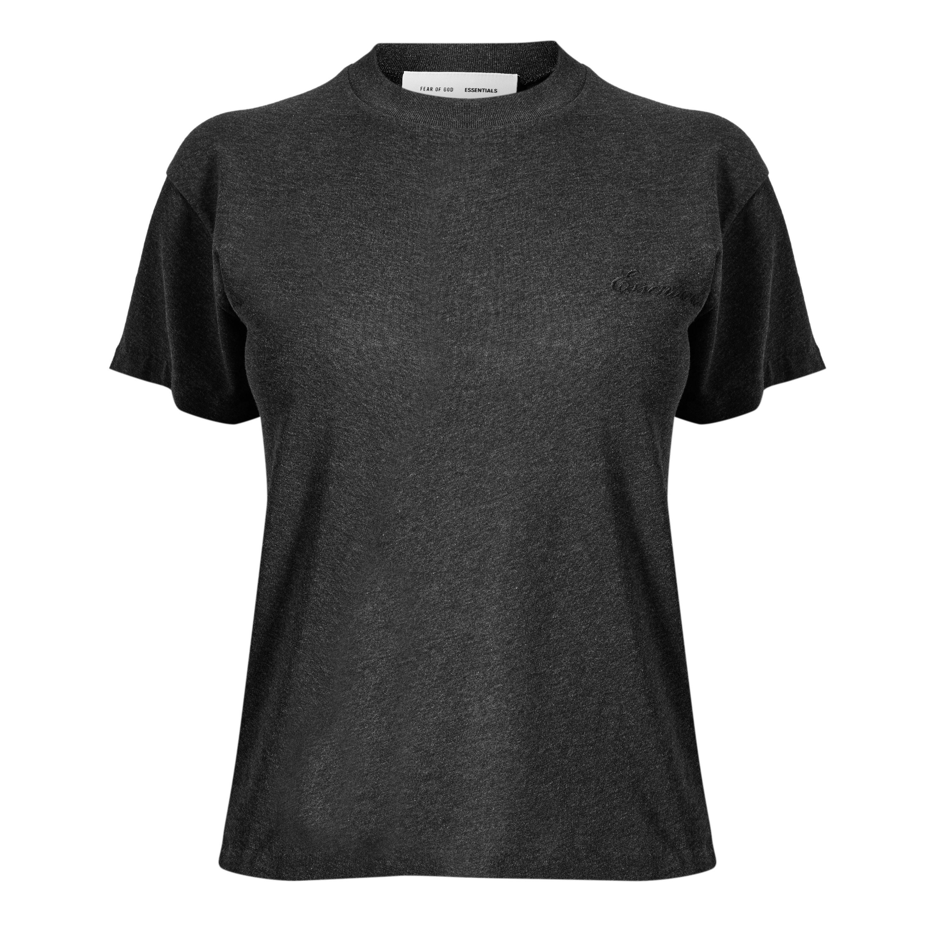 Fear Of God Essentials Women's Oversized T-Shirt - Vintage Blk - 10 (S)