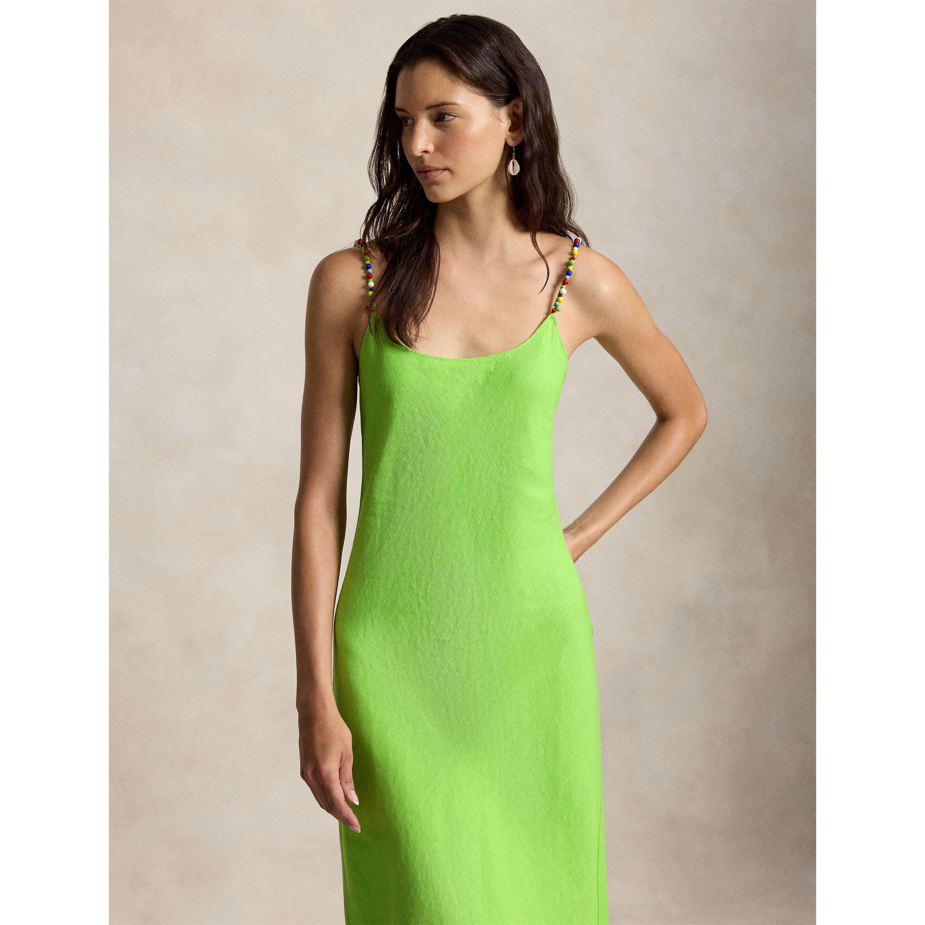RIVIERA GREEN - Polo Ralph Lauren - Women's Slip Dress - 2