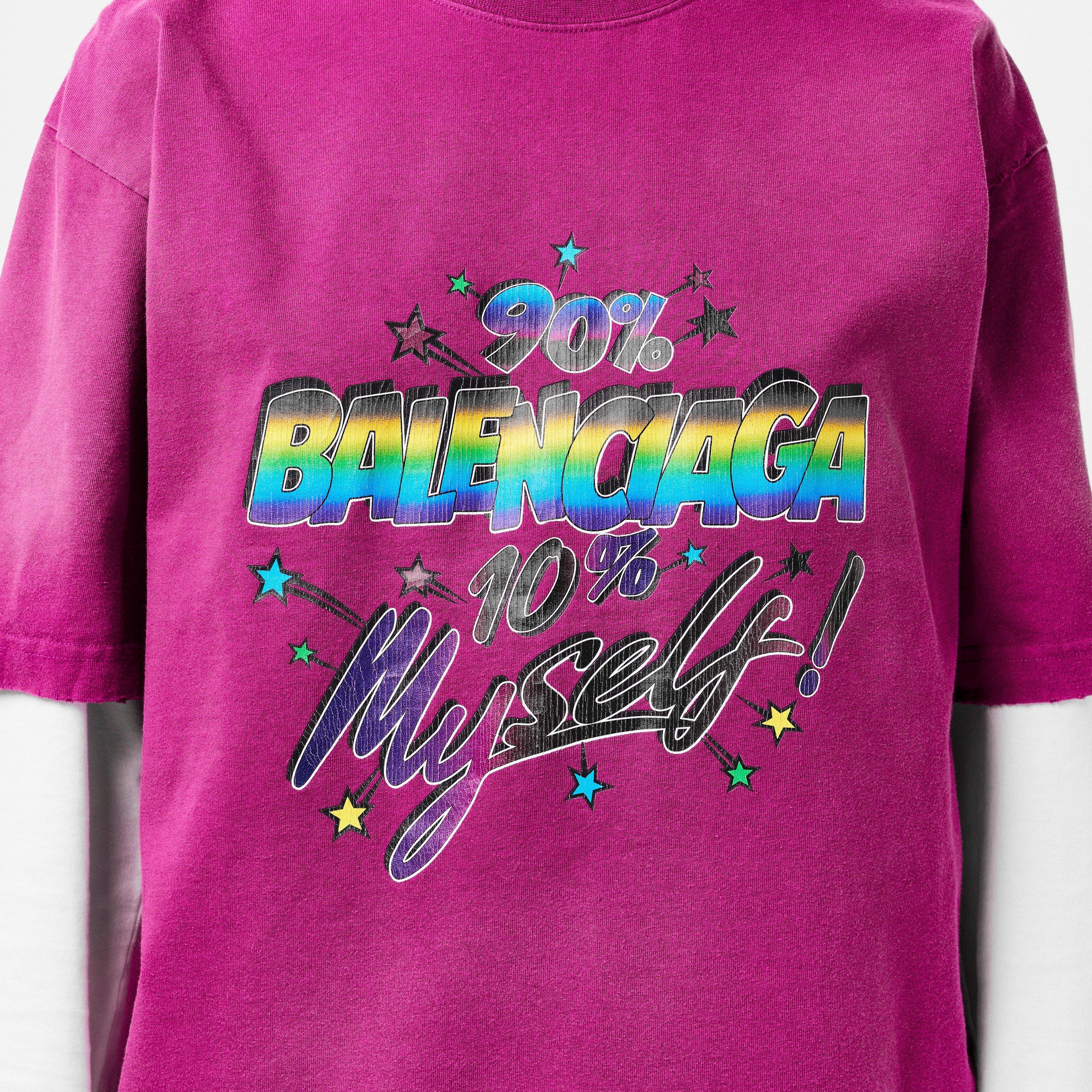 Dark Fuschia - Balenciaga - Women's T-Shirt - 5