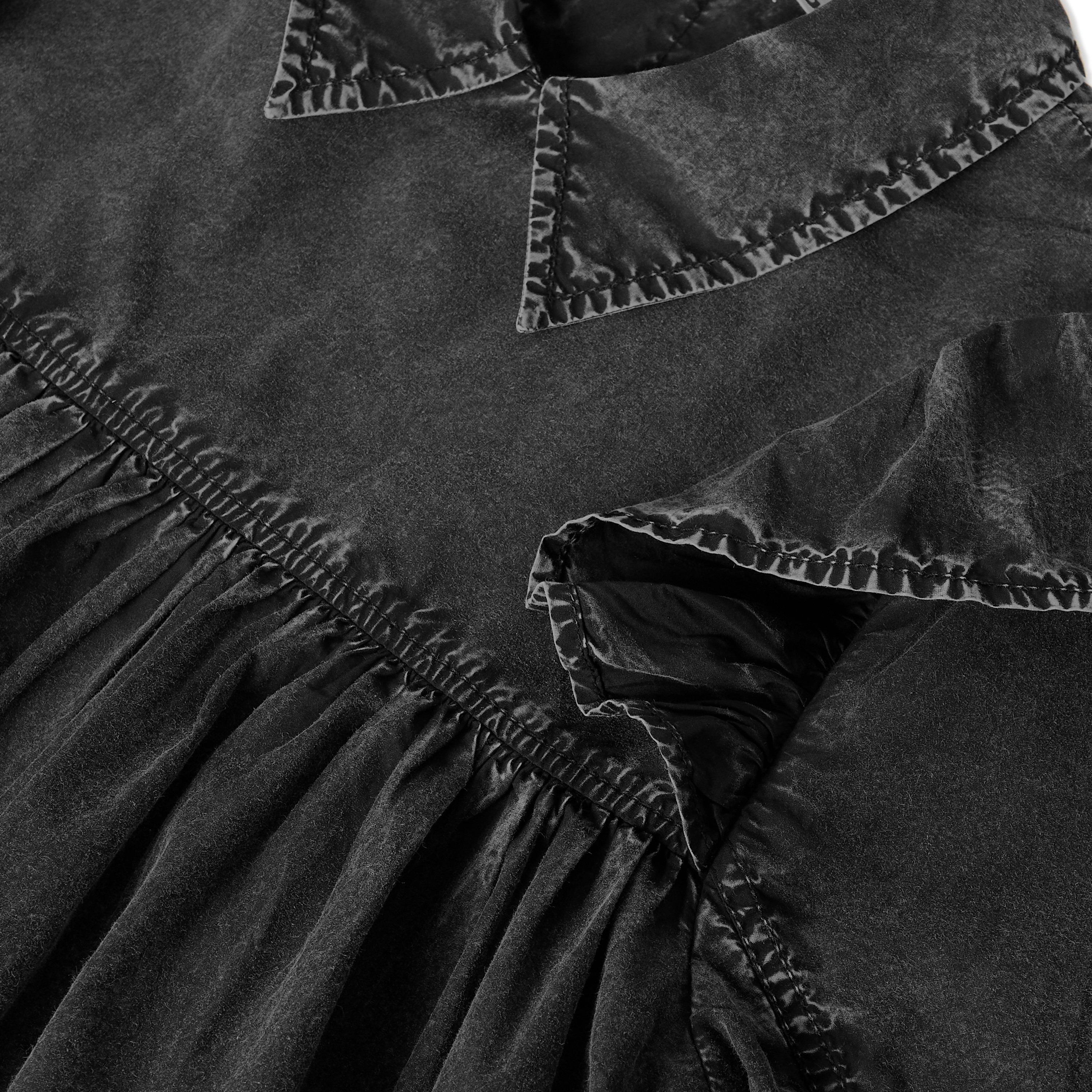 Black - Ganni - Women's Smock Dress - 5