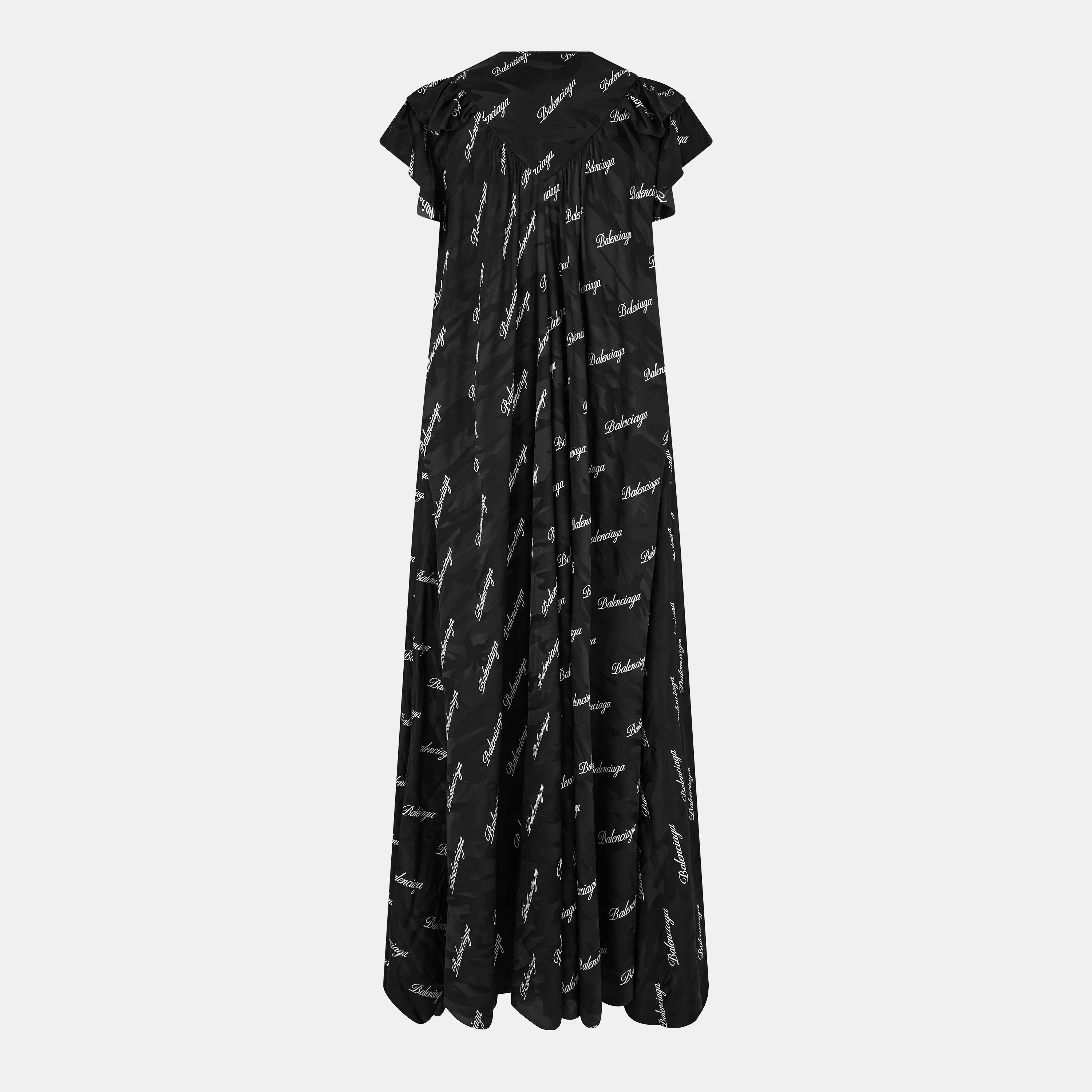 Black/ White - Balenciaga - Women's Regular Fit T-Shirt - 2