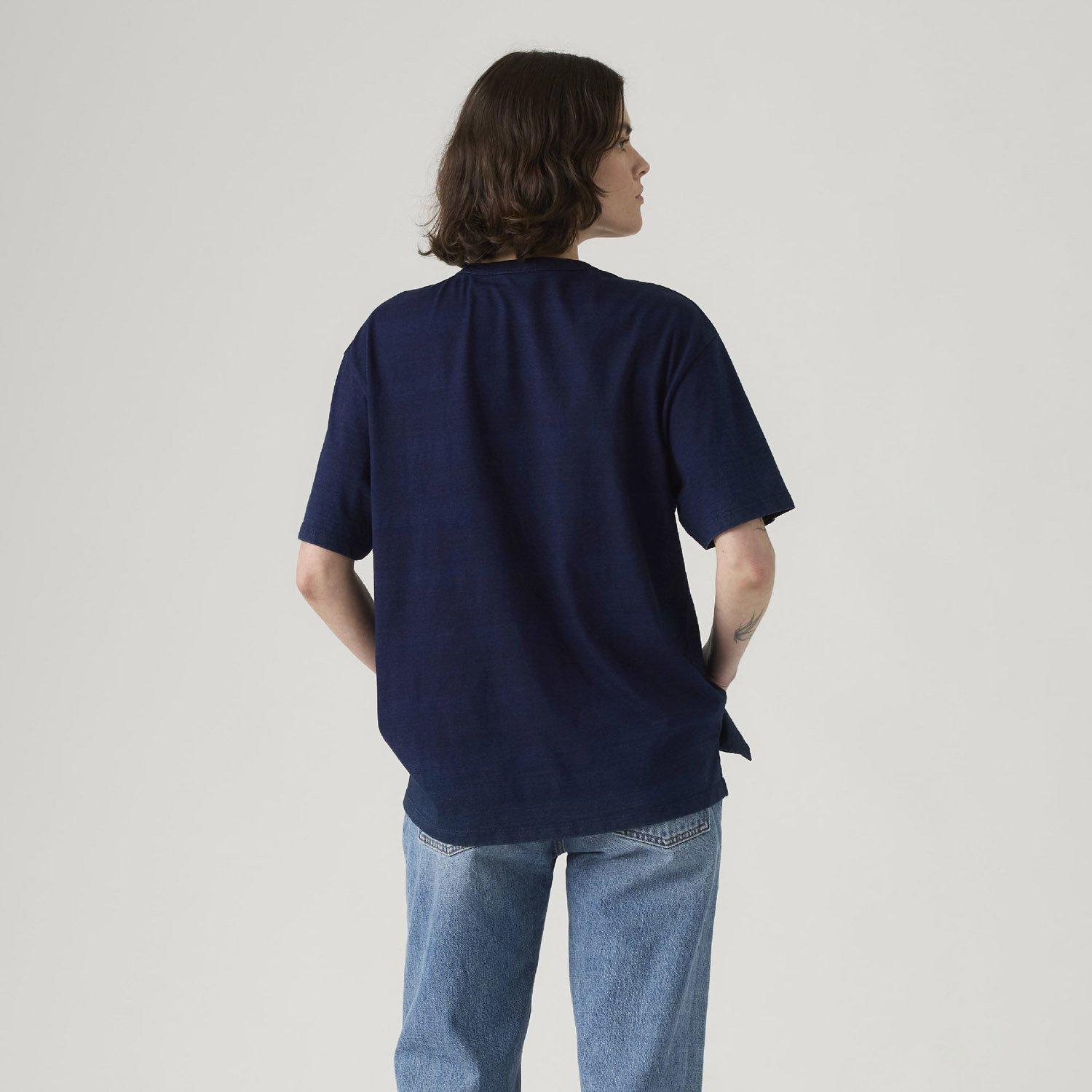 Raw Edge Indigo - Levis - Levis 1873 T-Shirt Ld99 - 3