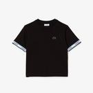 Noir 031 - Lacoste - Kaki Du Pareil au Même T-shirts - 1