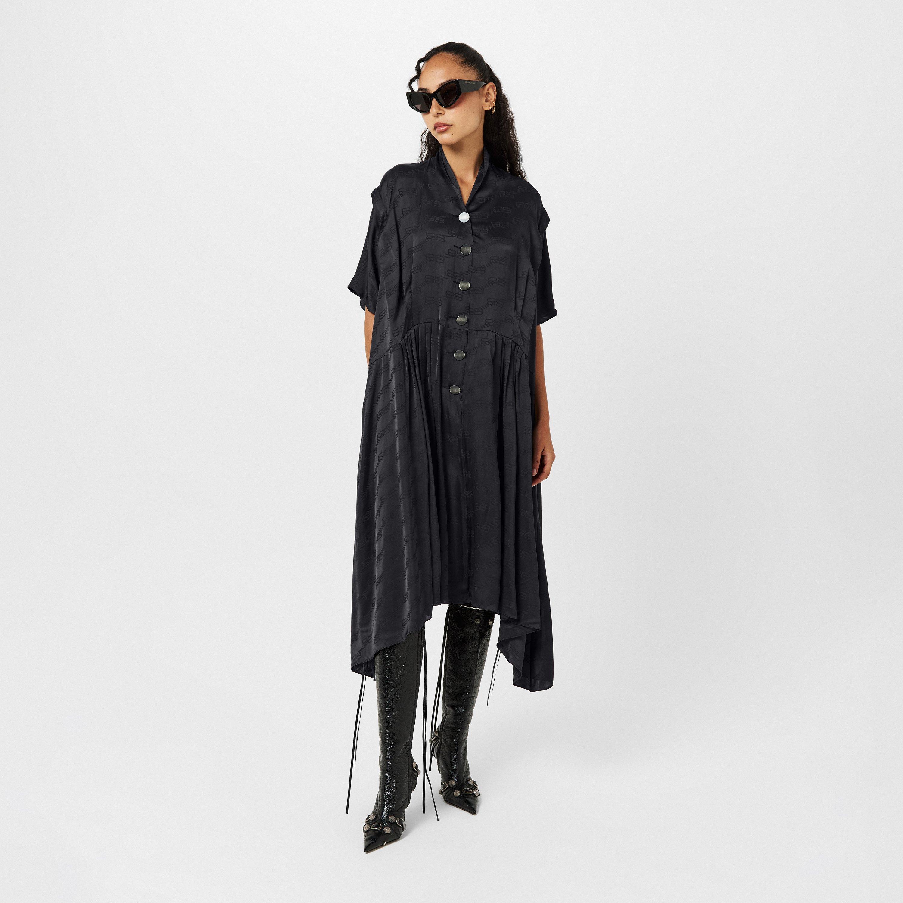 Grey - Balenciaga - Women's Maxi Dress - 6