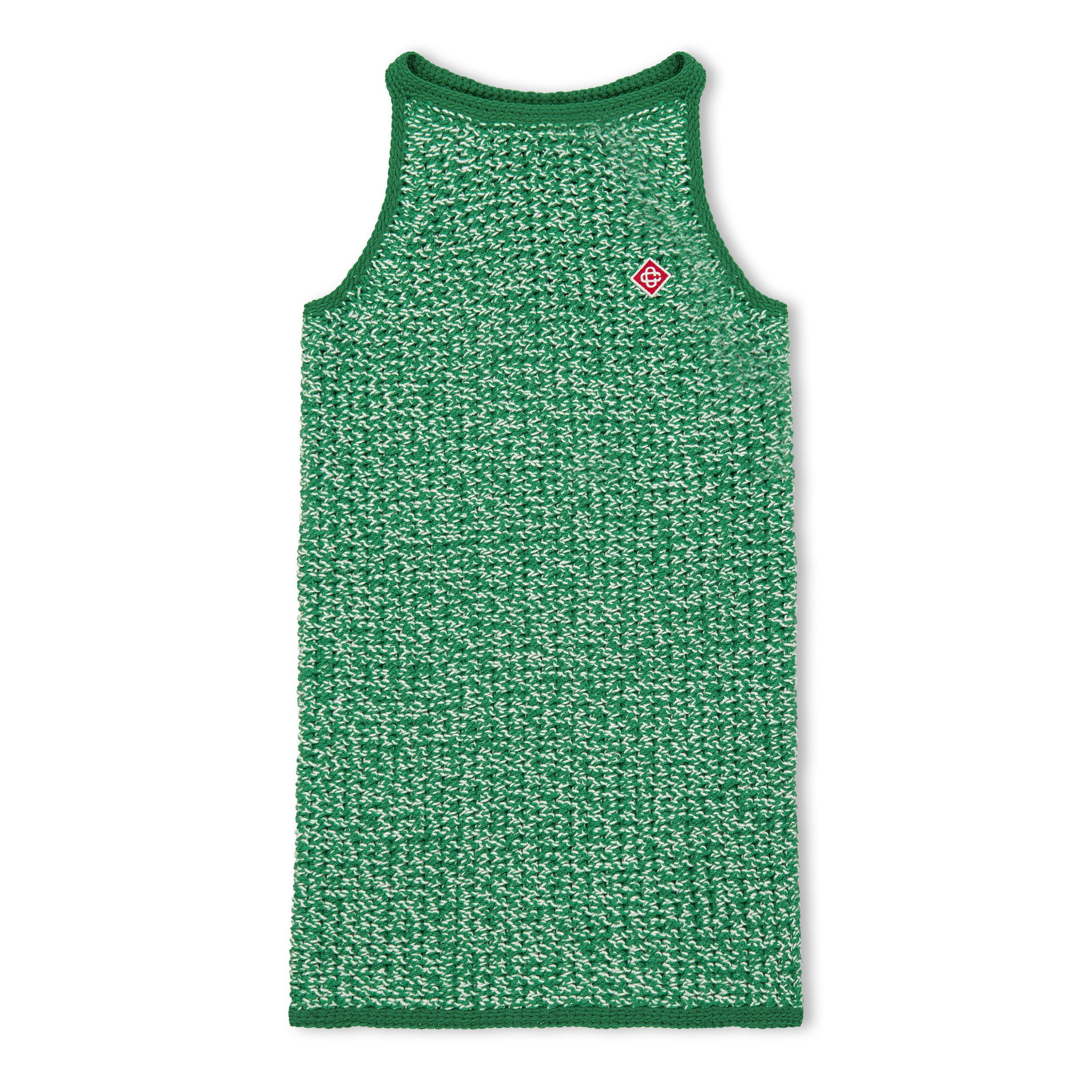 Casablanca Kids' Mouline Mini Dress - Green - Size 9-10Y