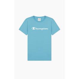 Champion Champion Big Script Logo Print T-Shirt Womens