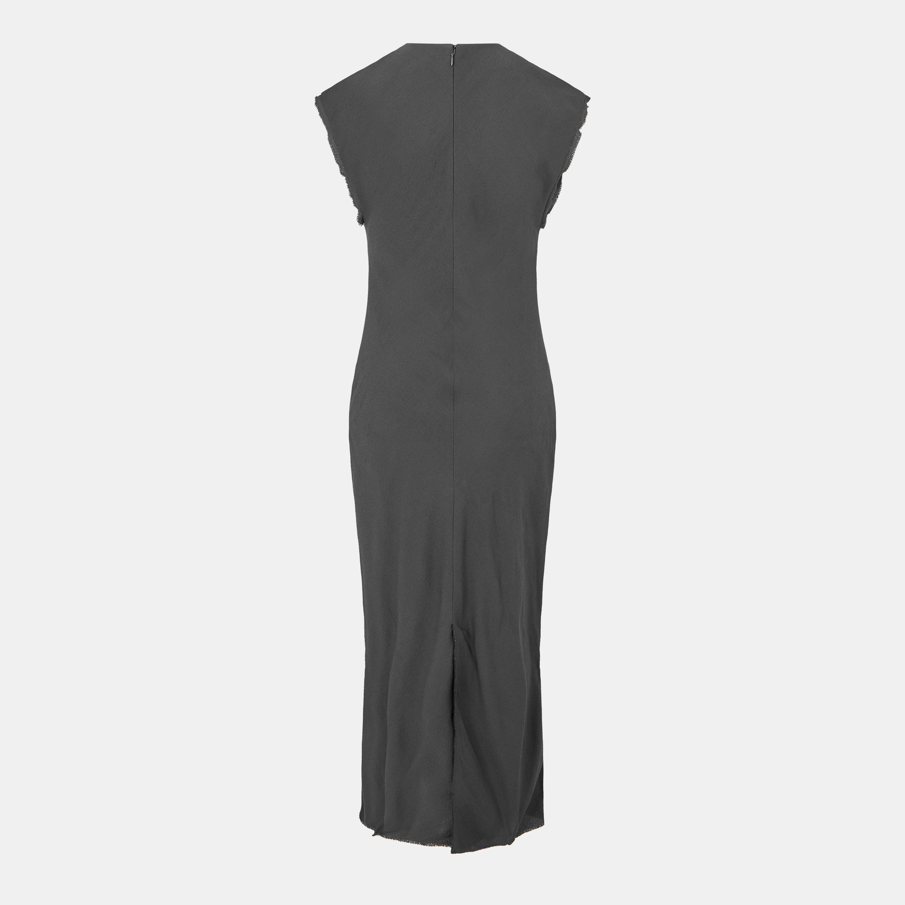 Anthracite - Ami Paris - Women's Maxi Dress - 2