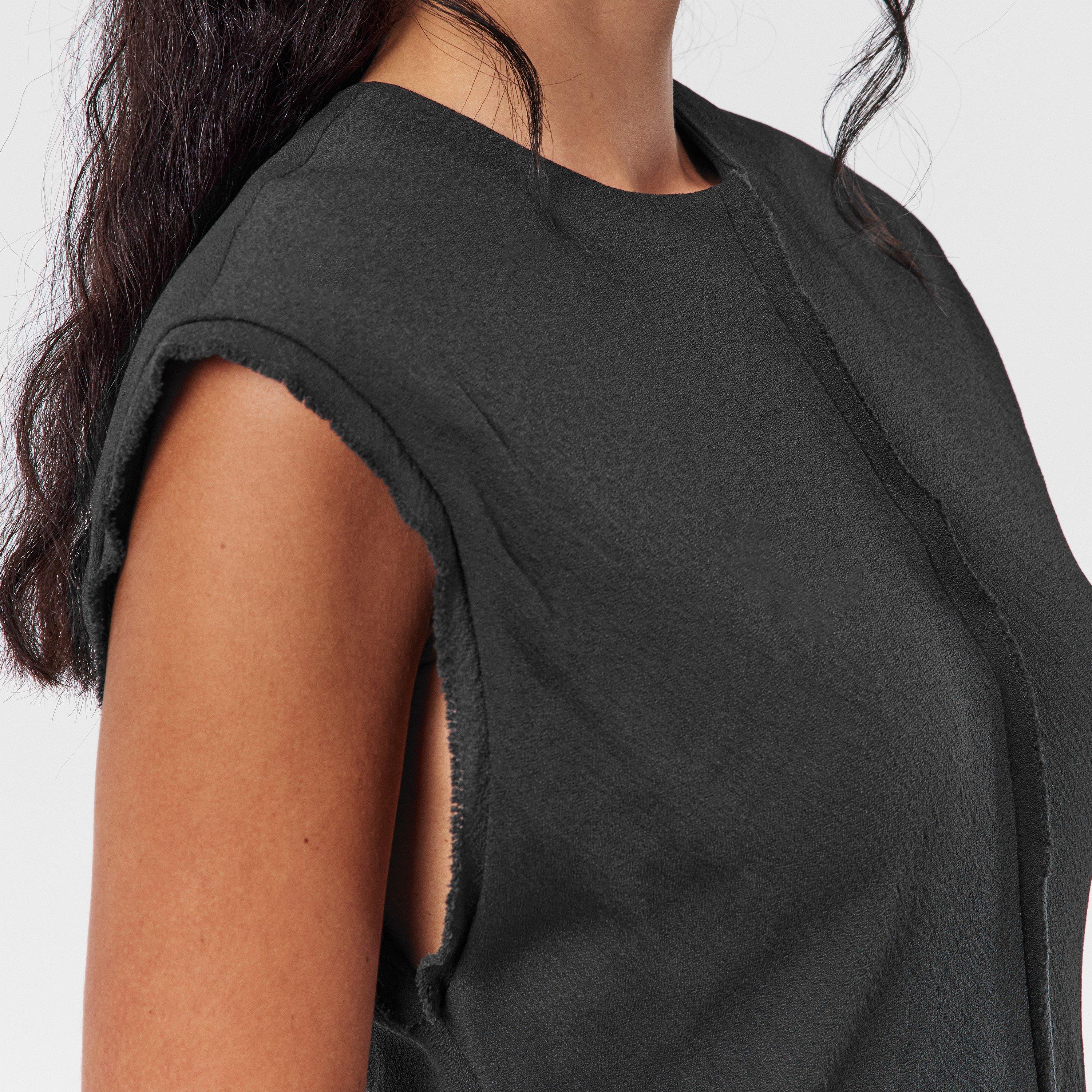 Anthracite - Ami Paris - Women's Maxi Dress - 5