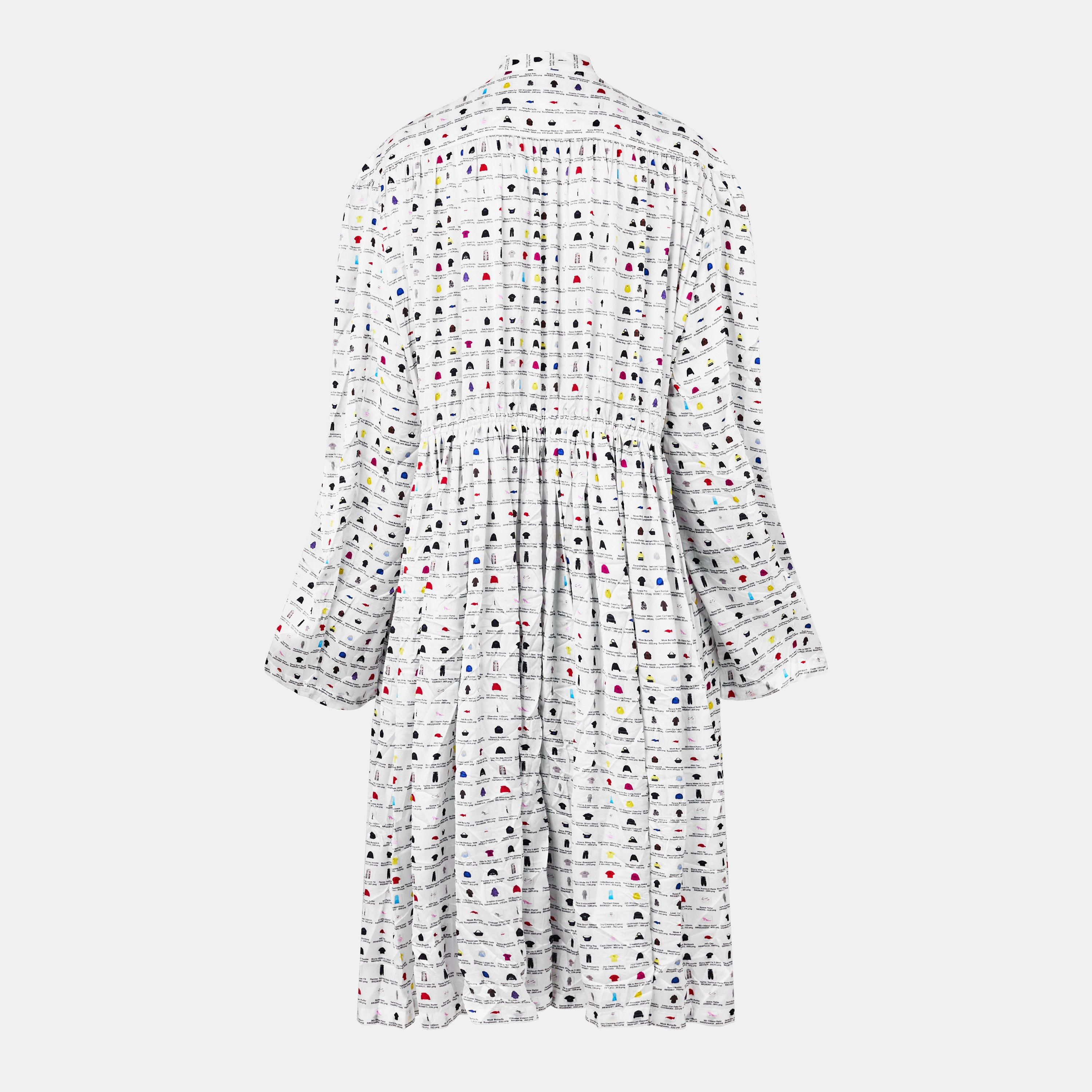 White - Balenciaga - Women's Maxi Dress - 2