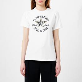 Converse Leopard Chuck Taylor Patch T Shirt