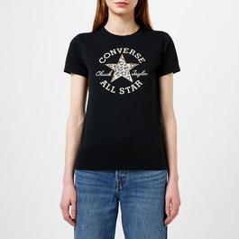 Converse Leopard Chuck Taylor Patch T Shirt