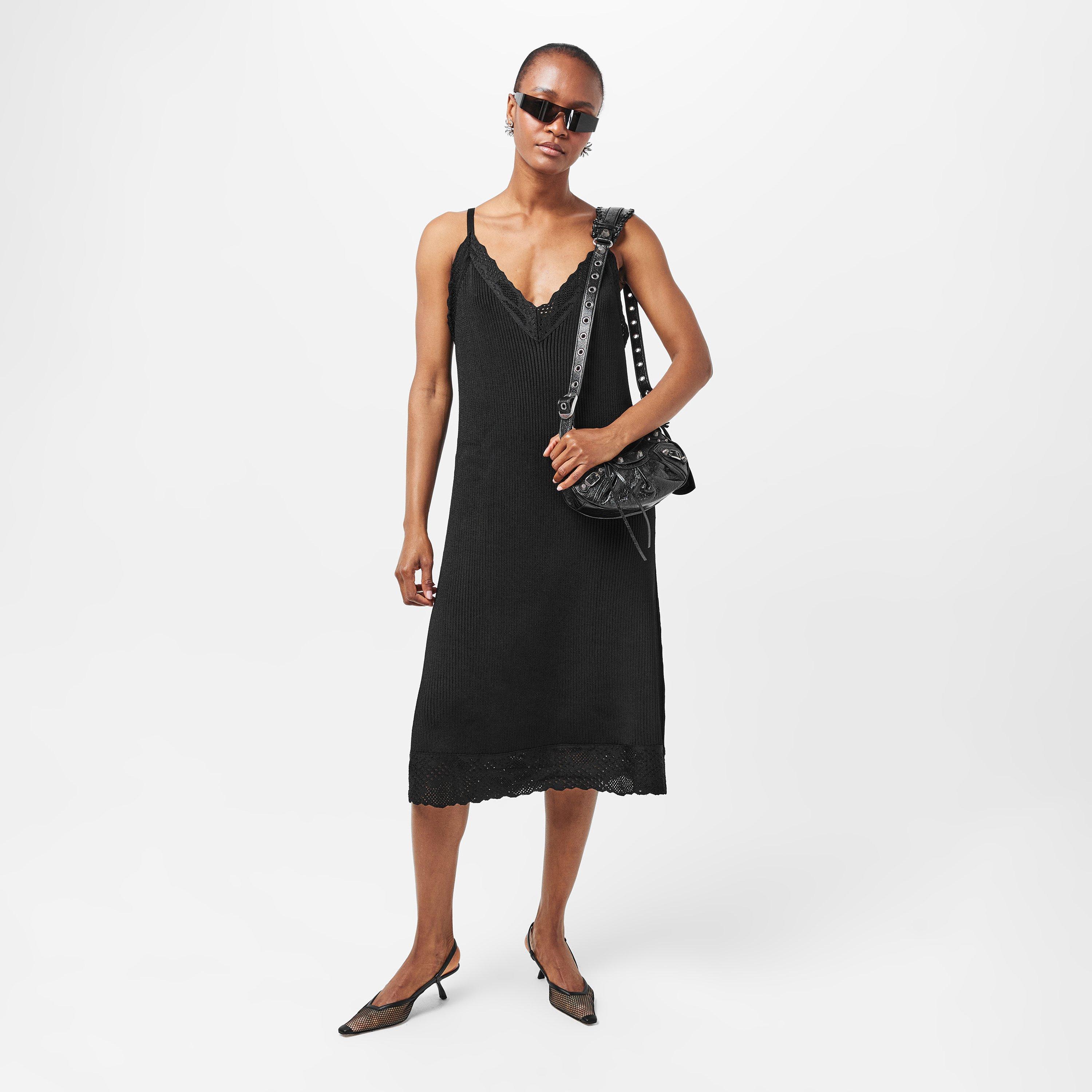 Black - Balenciaga - Women's Maxi Dress - 6