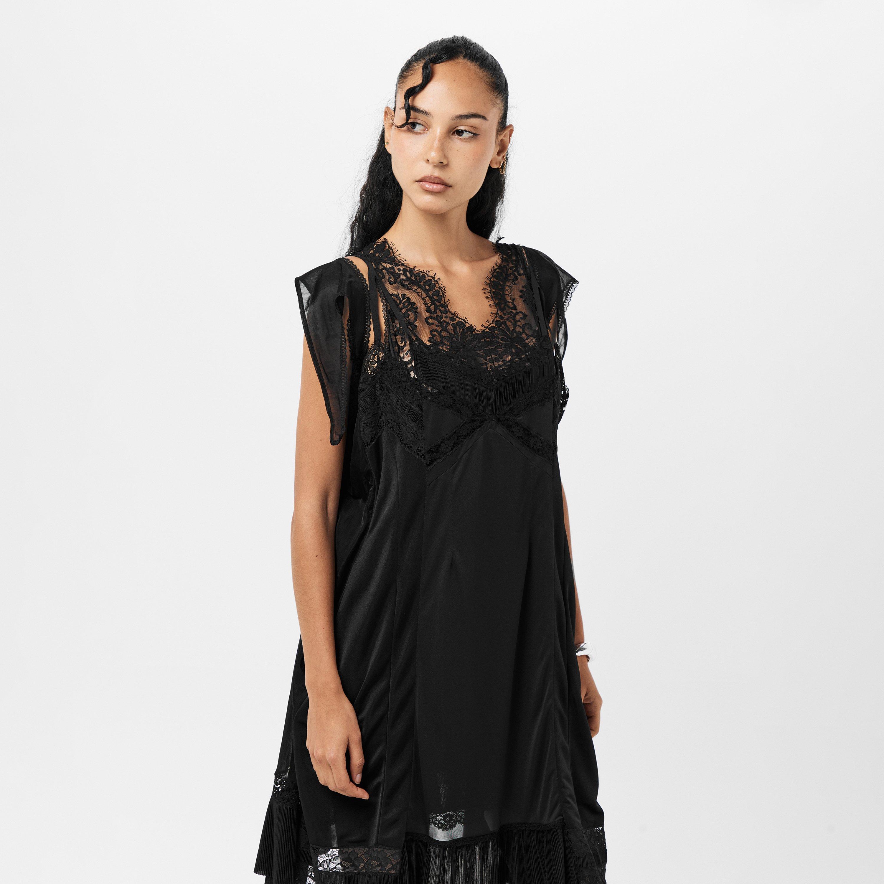 Black - Balenciaga - Women's Slip Dress - 3