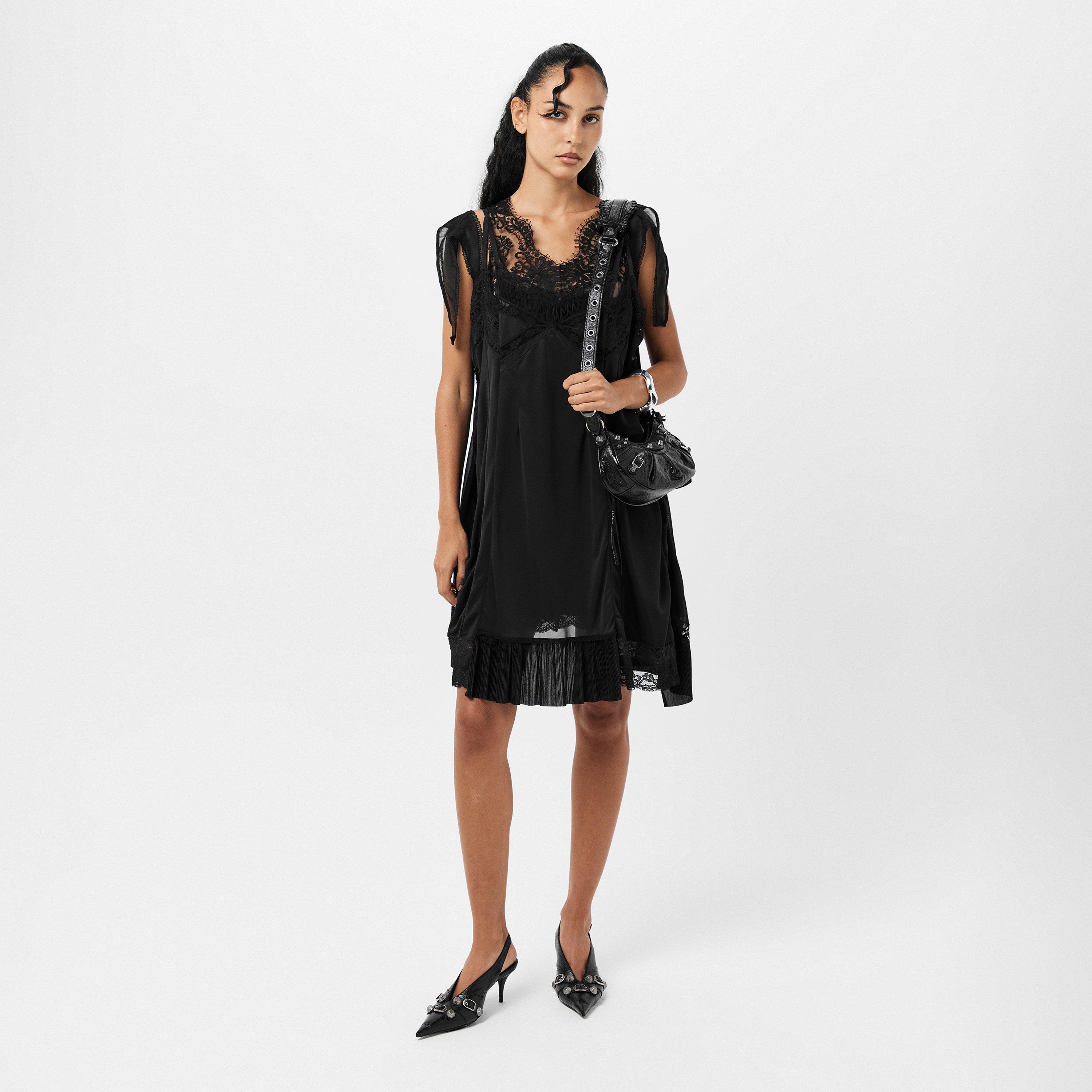 Black - Balenciaga - Women's Slip Dress - 6