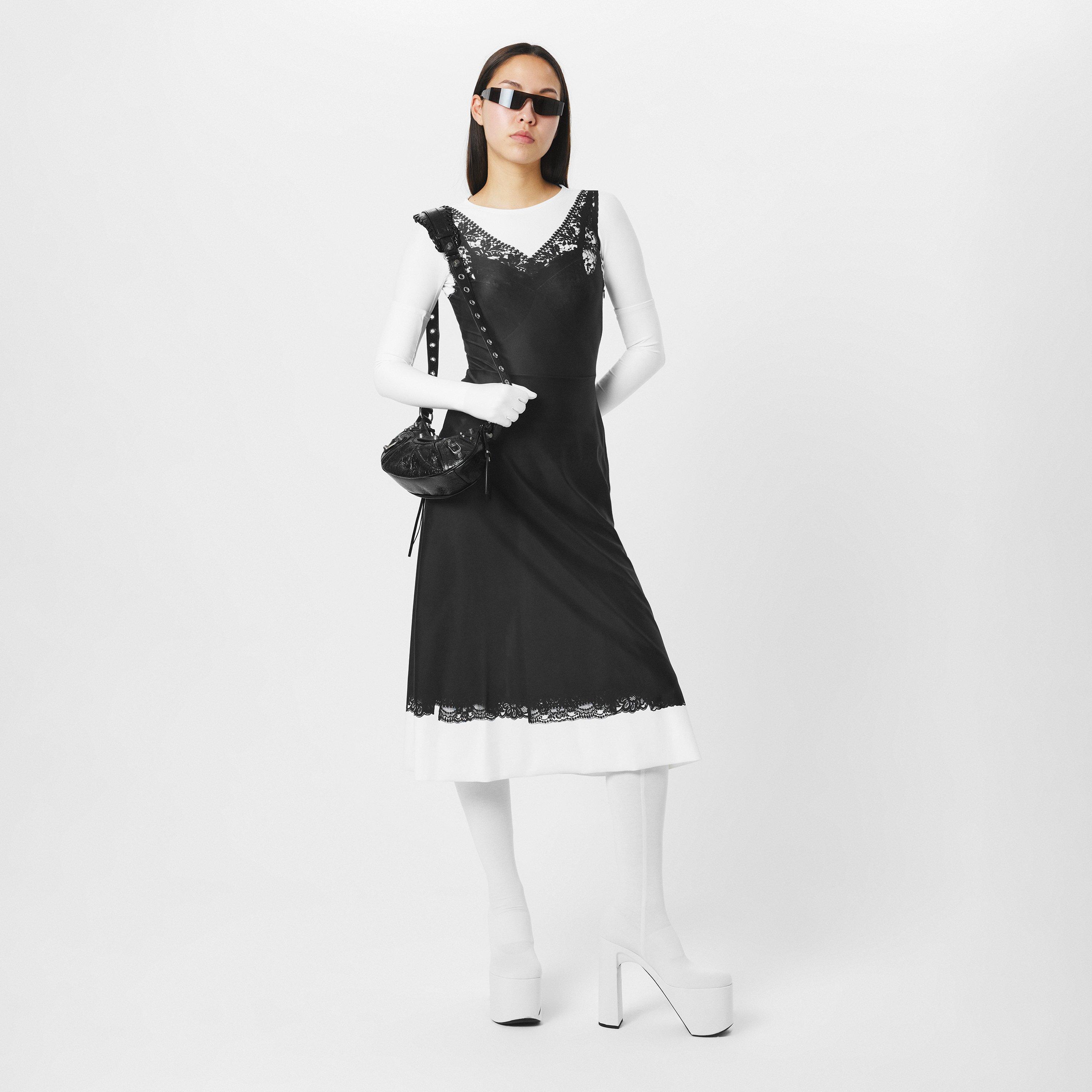 Black - Balenciaga - Women's Slip Dress - 6