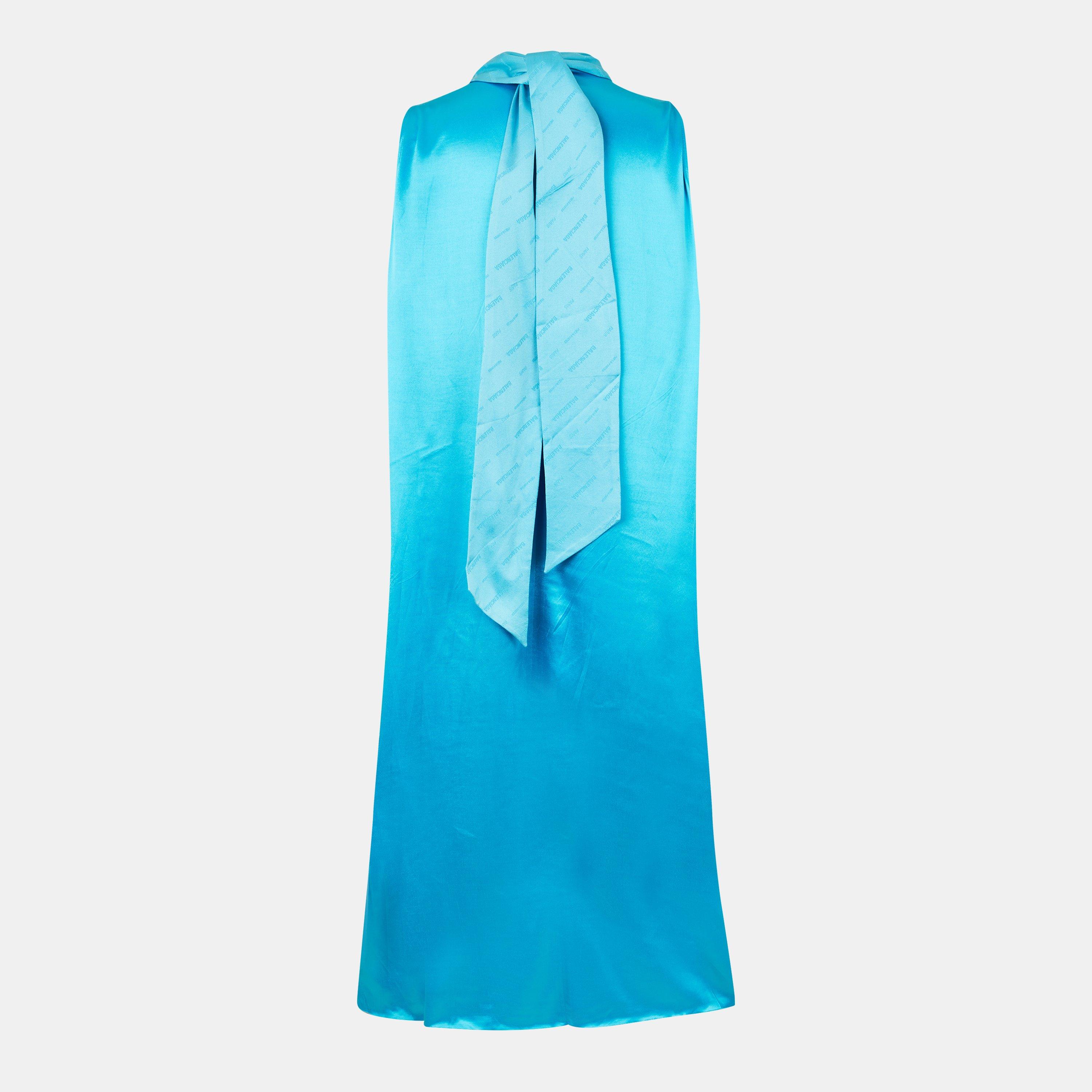 Azure - Balenciaga - Women's Maxi Dress - 2
