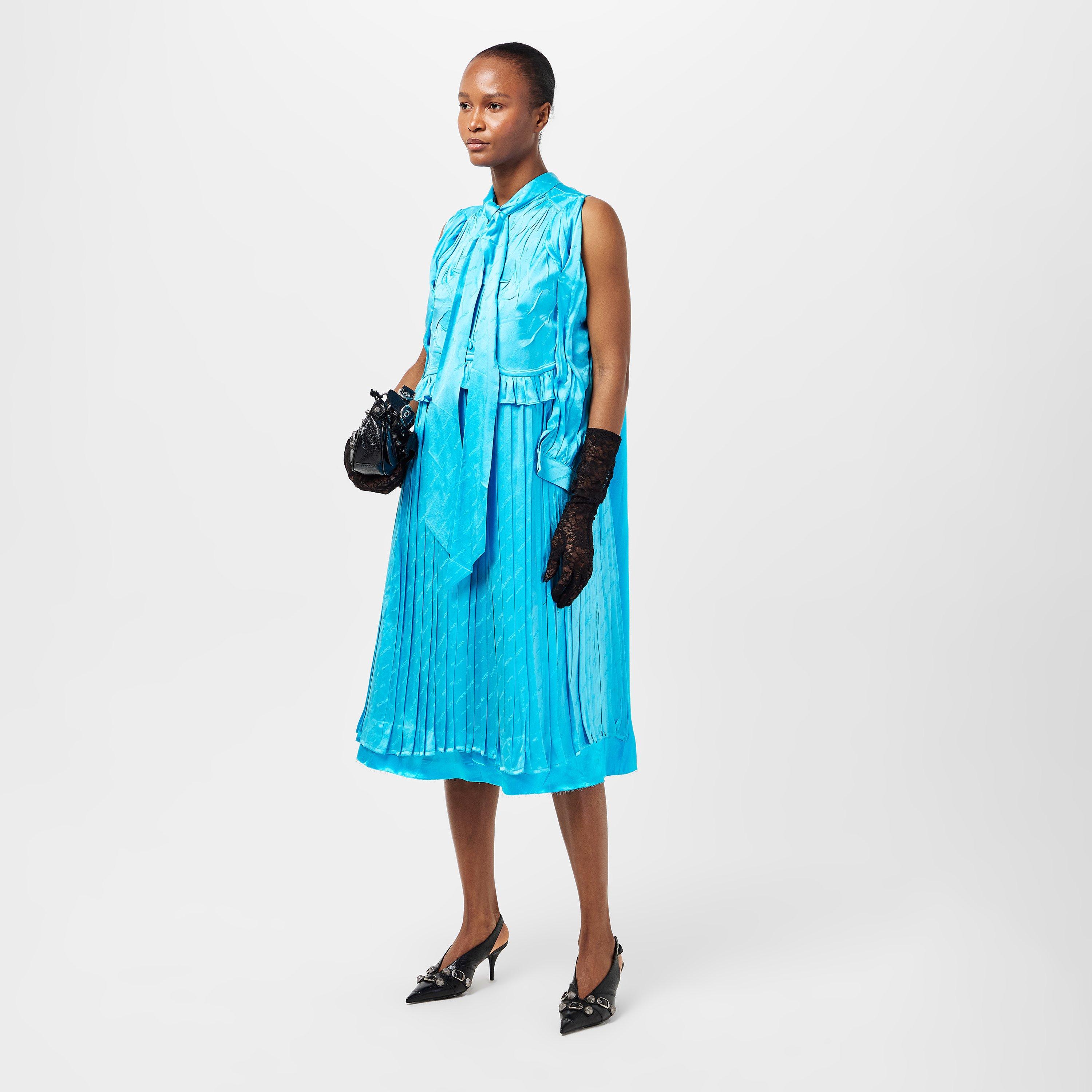 Azure - Balenciaga - Women's Maxi Dress - 6