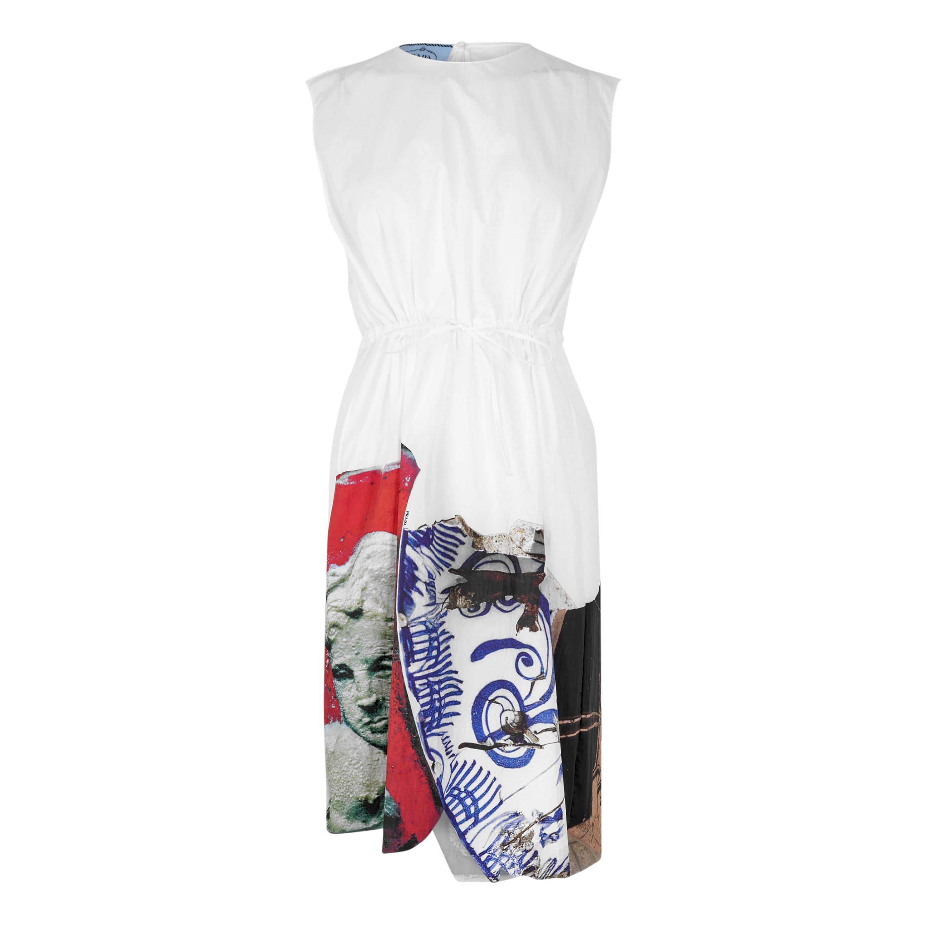 Bianco - Prada - Prada Patterned Skir Ld64 - 1
