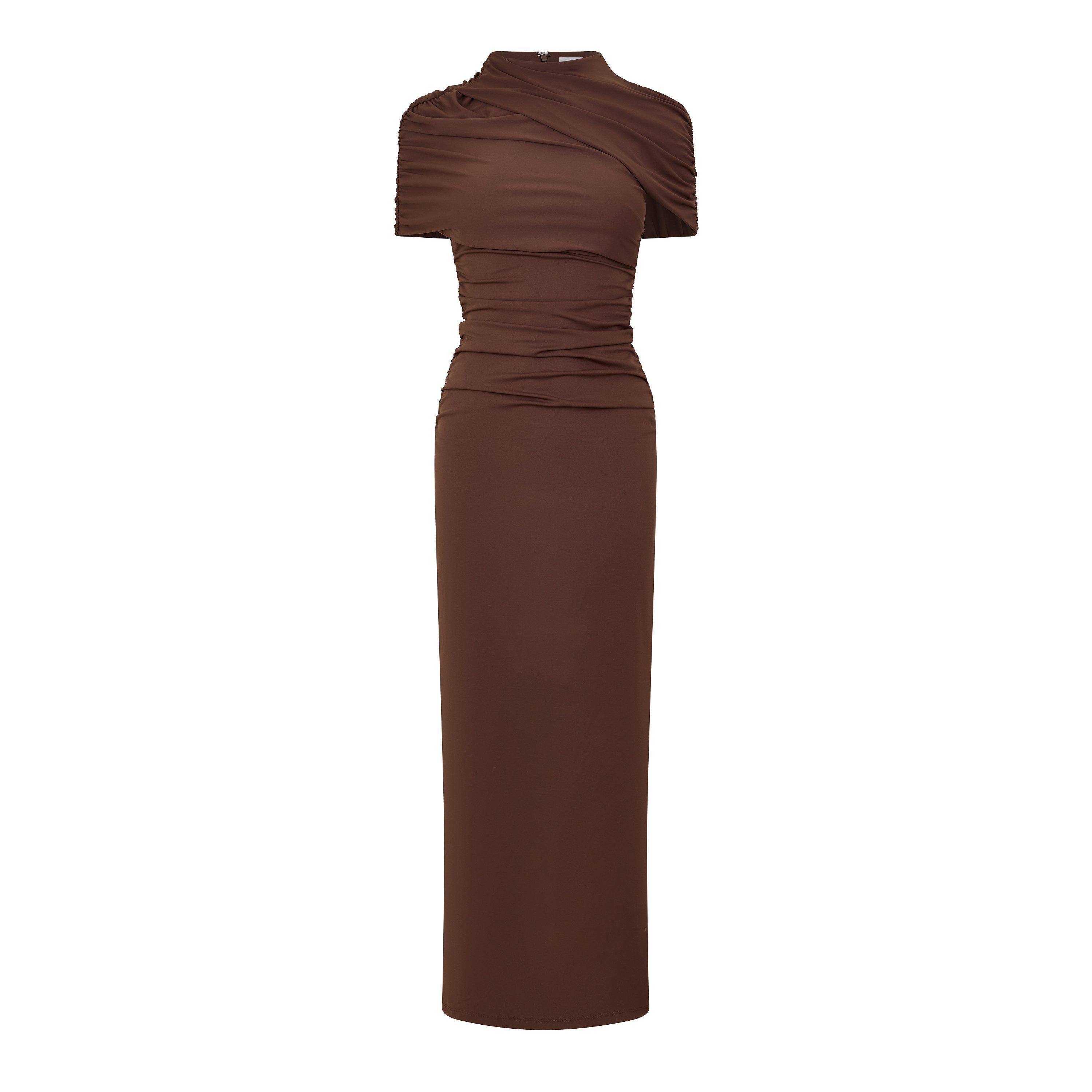 Brown - 4th and Reckless - 4th and Rio Dress Ld64 - 1