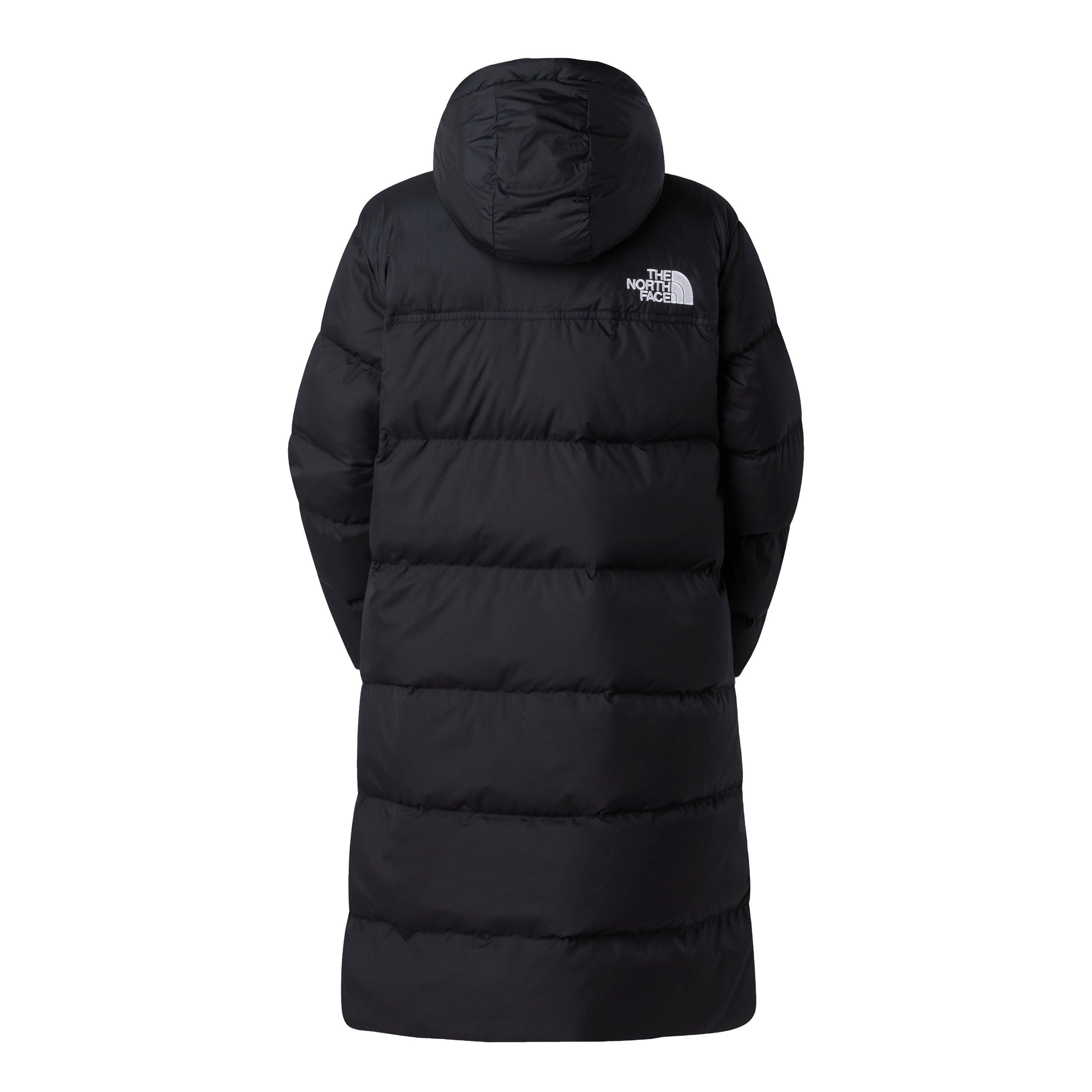 Tnf Black-Npf-R - The North Face - Womens Nuptse Water and Wind Resistant 700-Fill Down Long Parka - 2