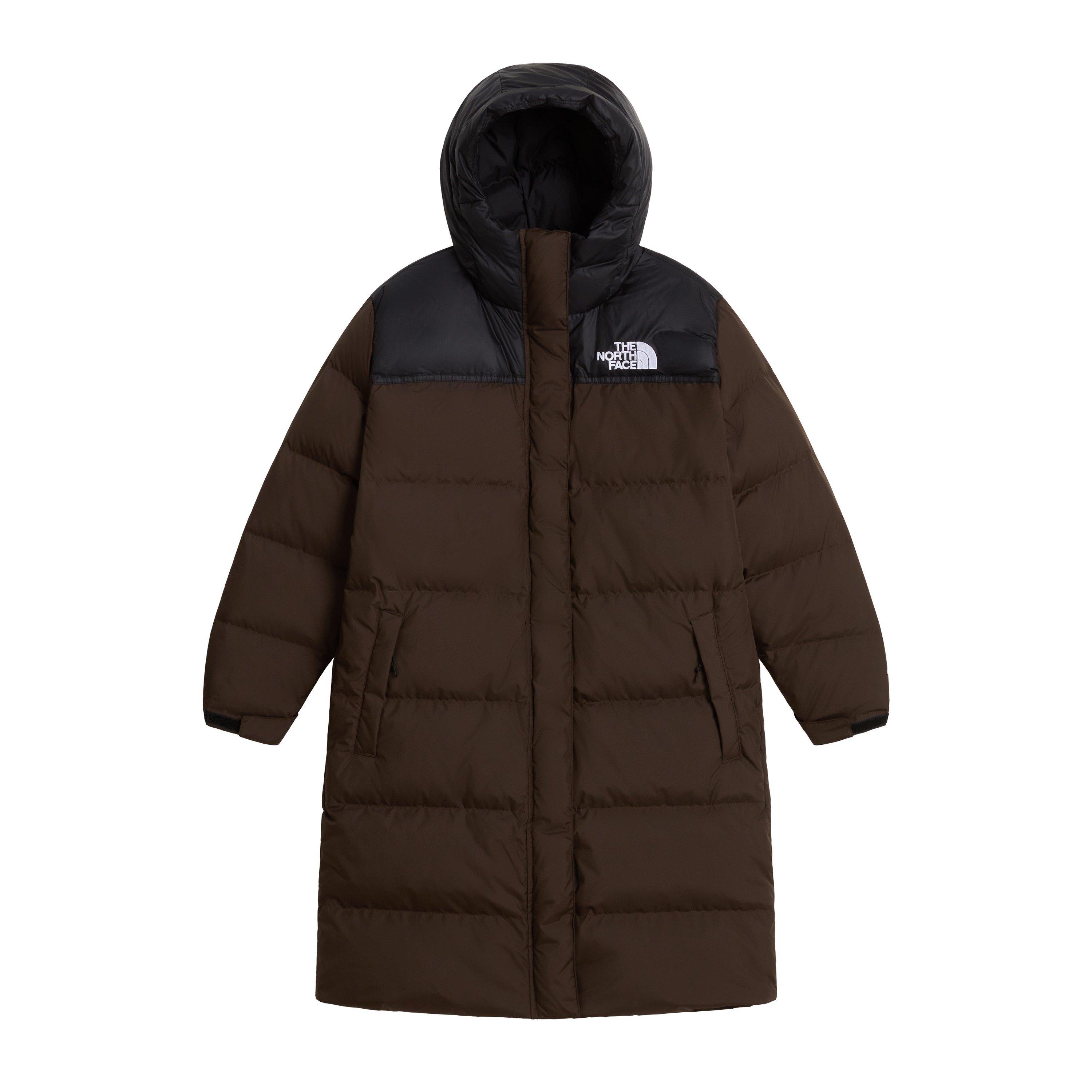 Womens Nuptse Water and Wind Resistant 700-Fill Down Long Parka