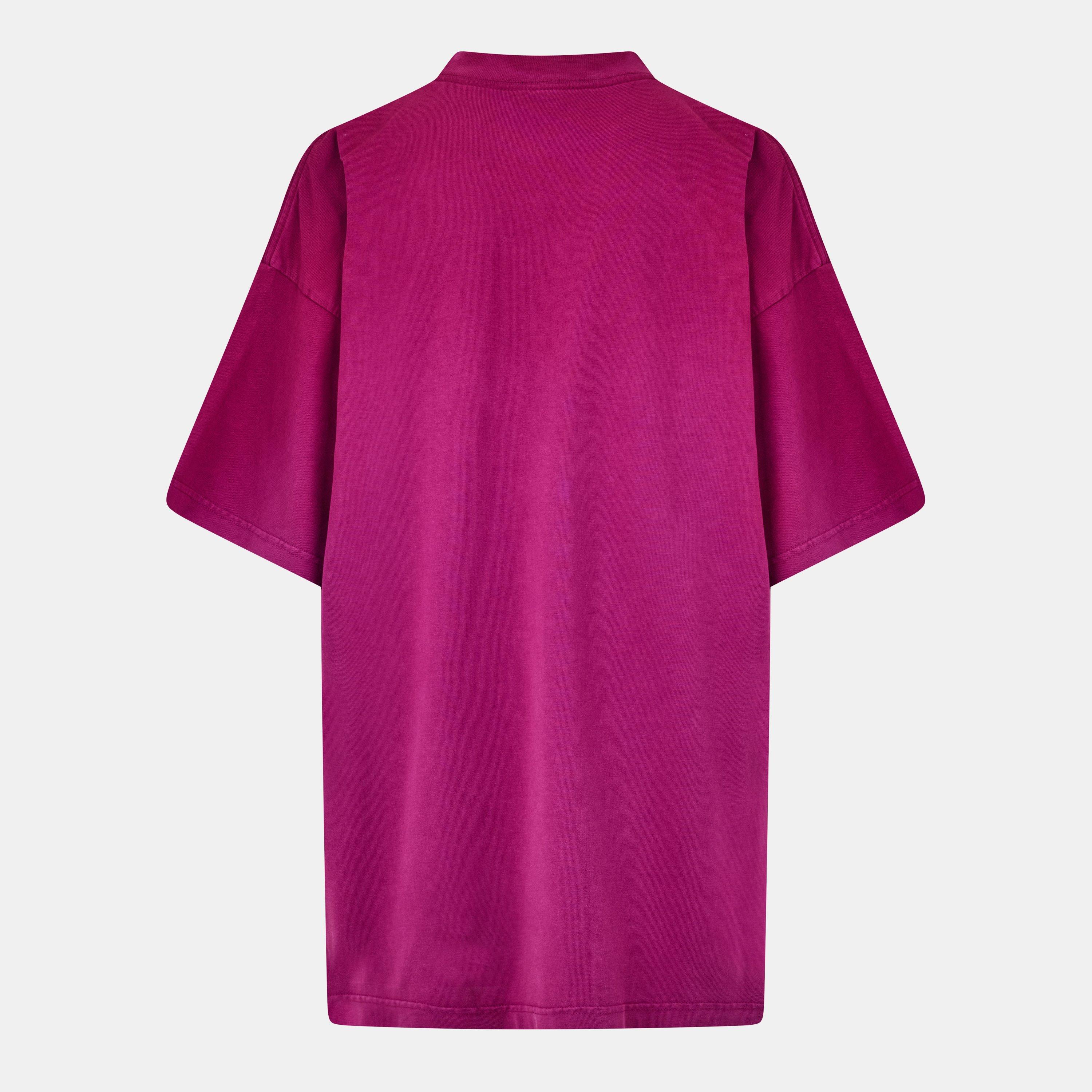 Dark Fuchsia W - Balenciaga - Women's Regular Fit T-Shirt - 2