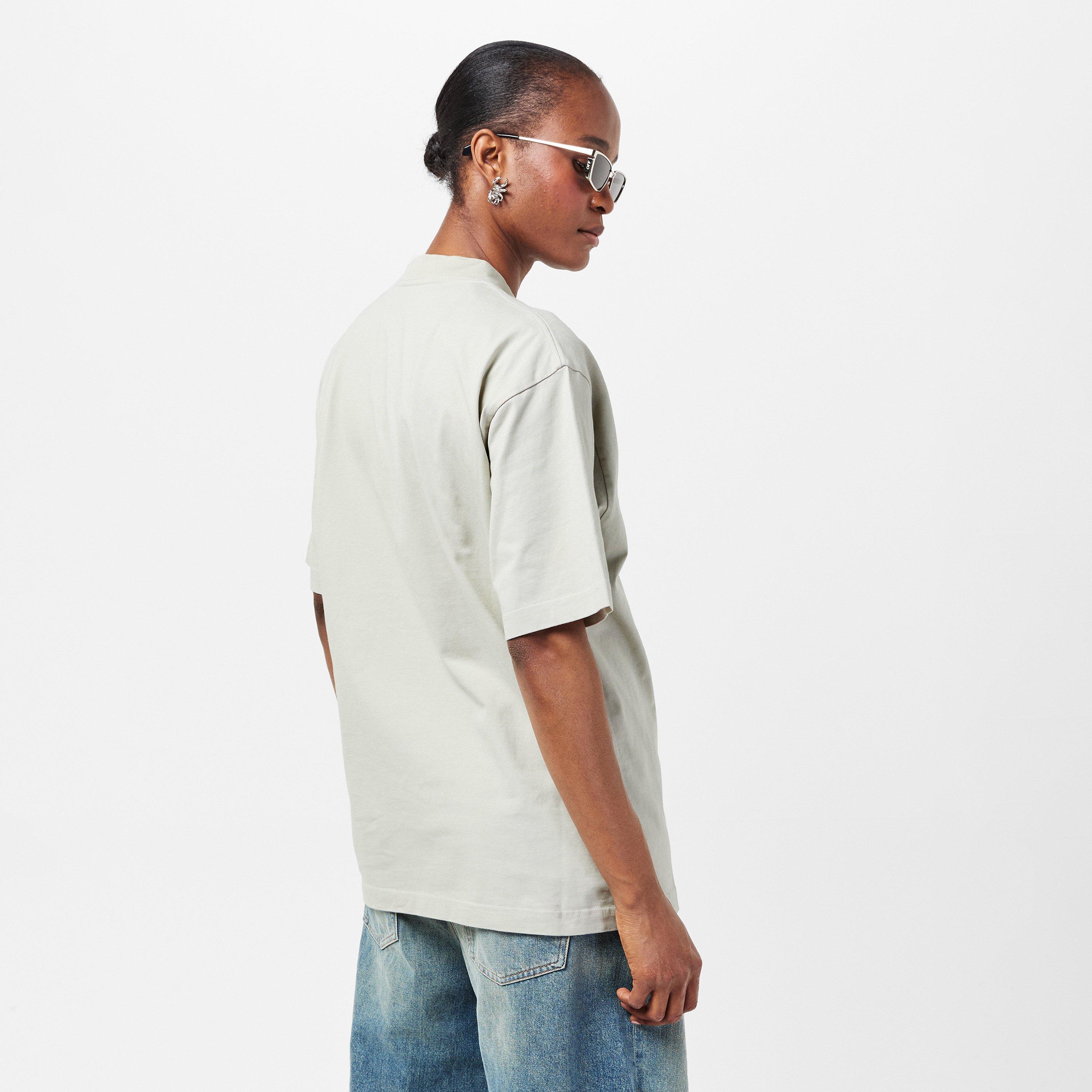 Shell/White - Balenciaga - Women's Regular Fit T-Shirt - 4