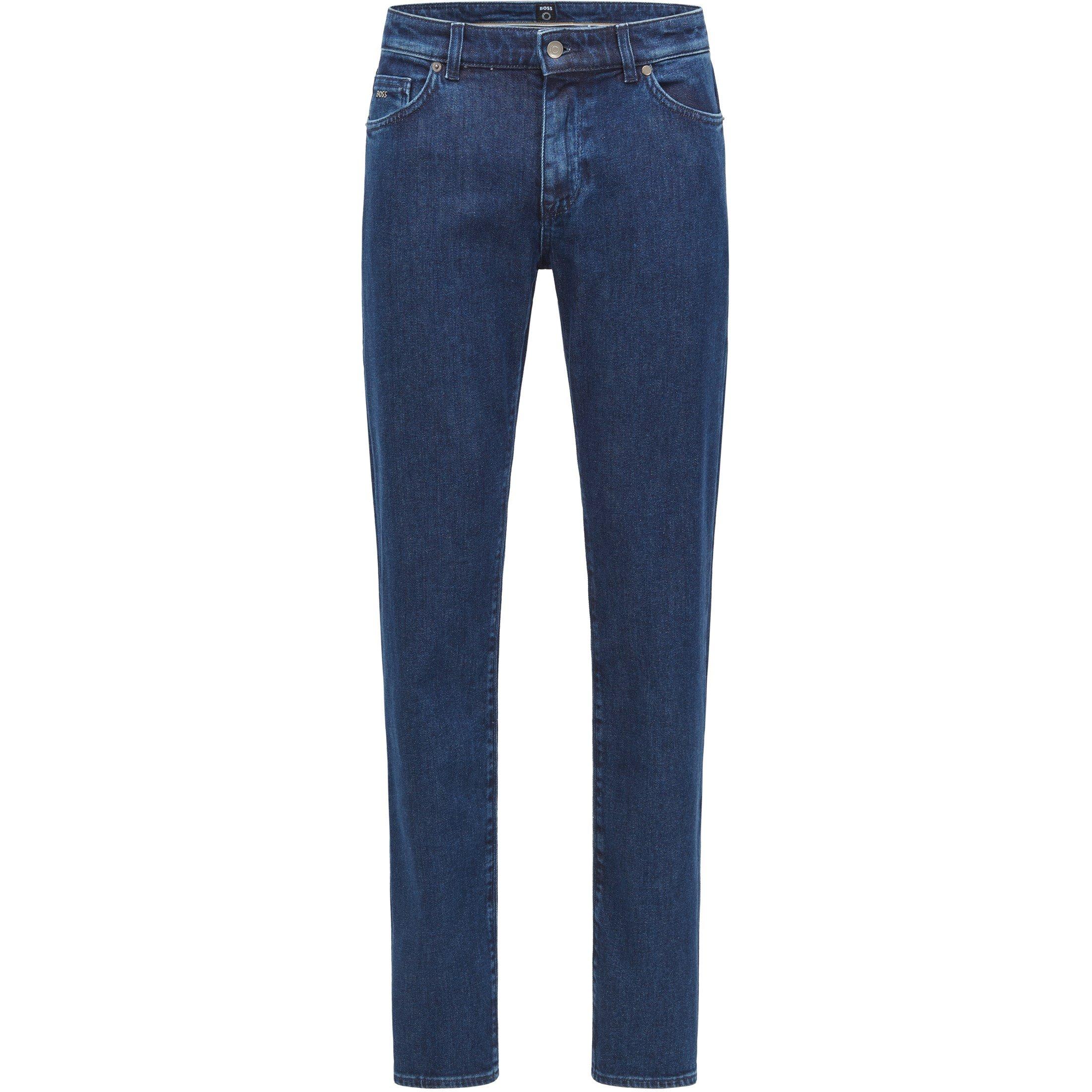 Boss Men's Maine3 Regular Fit Jeans - Bright Blue 433 - 30W L
